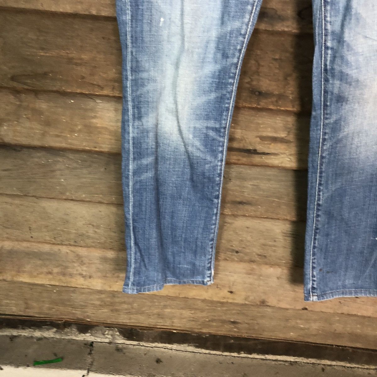 Gap Gap 1969 blue Distressed Denim Pants #5740 Size US 32 / EU 48 - 6 Thumbnail