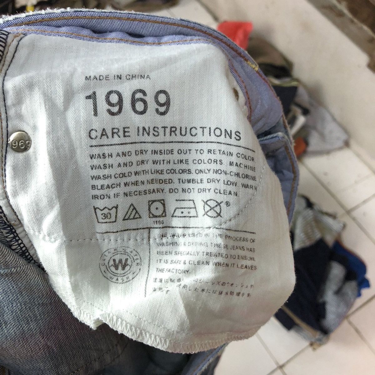 Gap Gap 1969 blue Distressed Denim Pants #5740 Size US 32 / EU 48 - 18 Thumbnail