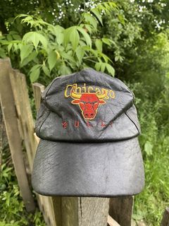 Vintage Rare Chicago Bulls 1990s Starter Sports NBA Hat Cap Vtg Arch Snapback