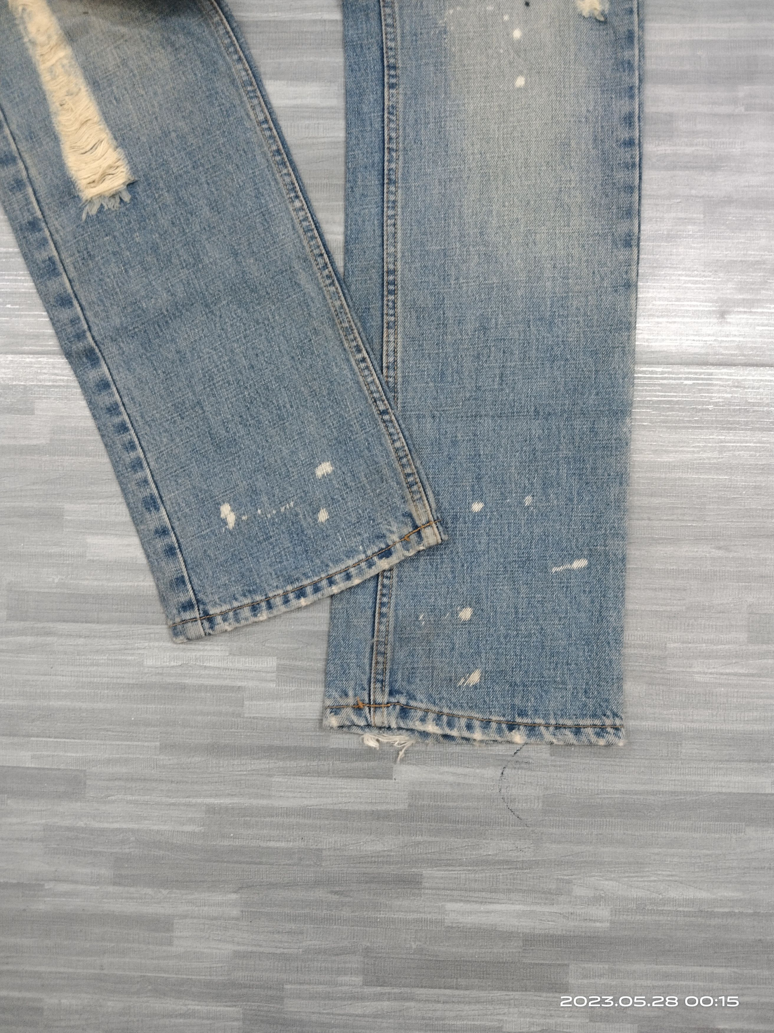Hysteric Glamour SICK RIPED CJ STUDDED DENIM PANTS Size US 30 / EU 46 - 9 Thumbnail