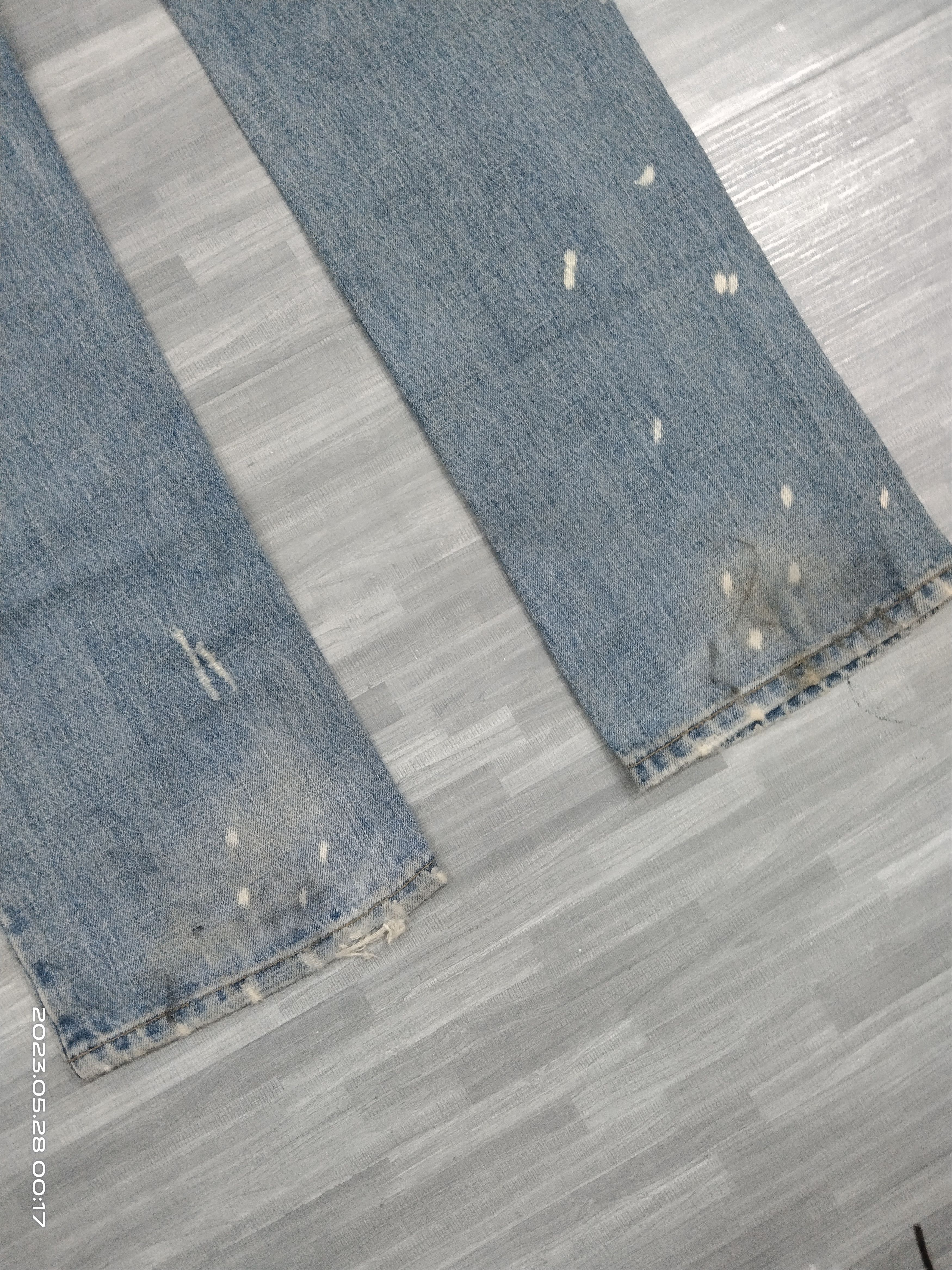 Hysteric Glamour SICK RIPED CJ STUDDED DENIM PANTS Size US 30 / EU 46 - 8 Thumbnail