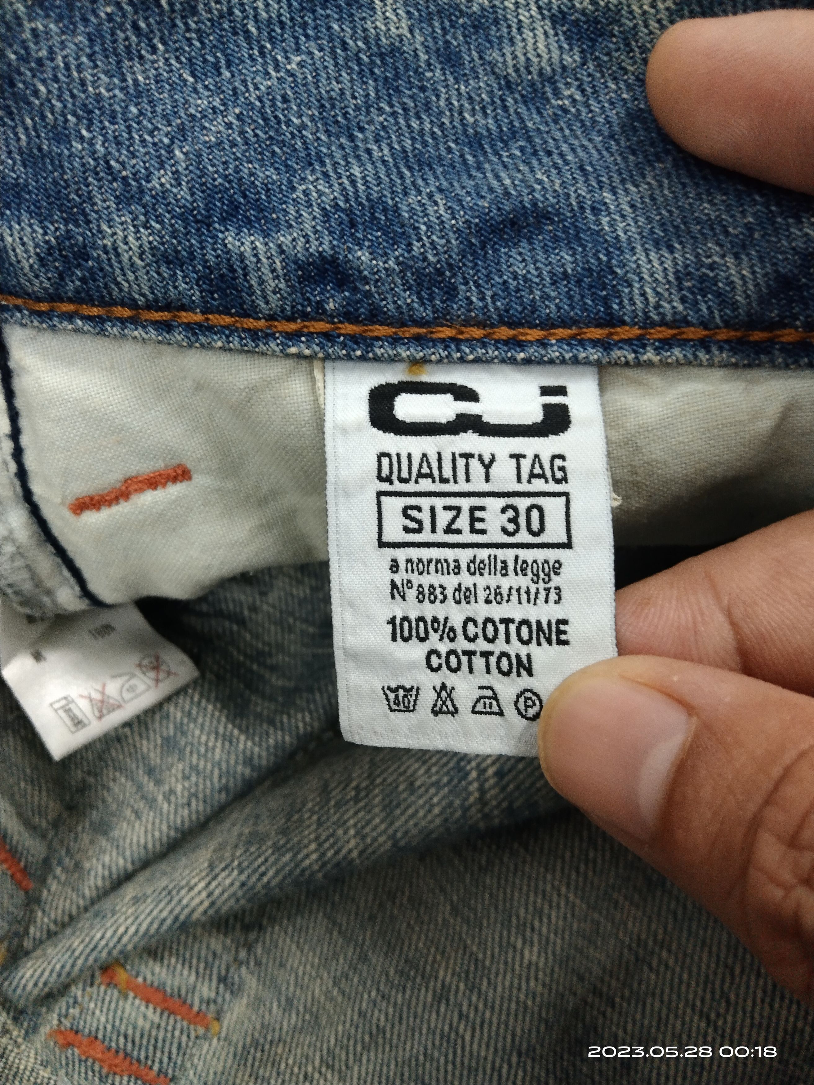 Hysteric Glamour SICK RIPED CJ STUDDED DENIM PANTS Size US 30 / EU 46 - 11 Thumbnail