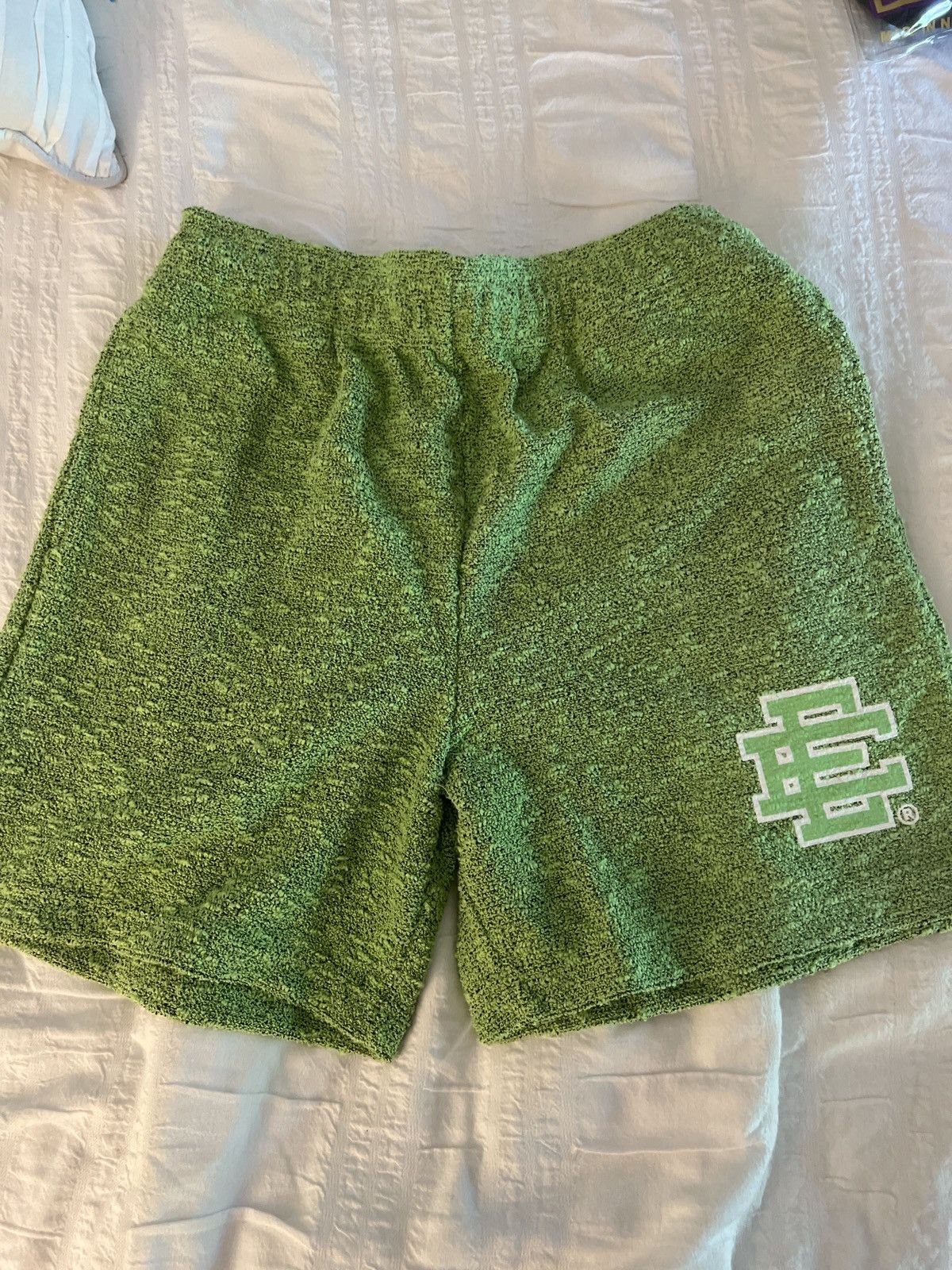 Eric Emanuel Eric Emanuel green Boucle shorts medium Size US 30 / EU 46 - 1 Thumbnail
