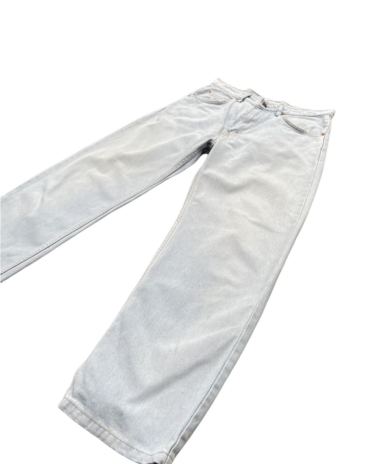 Levi's Vintage Levis 610 1997 Orange Tag Faded Aging Wash Denim Size US 32 / EU 48 - 3 Thumbnail