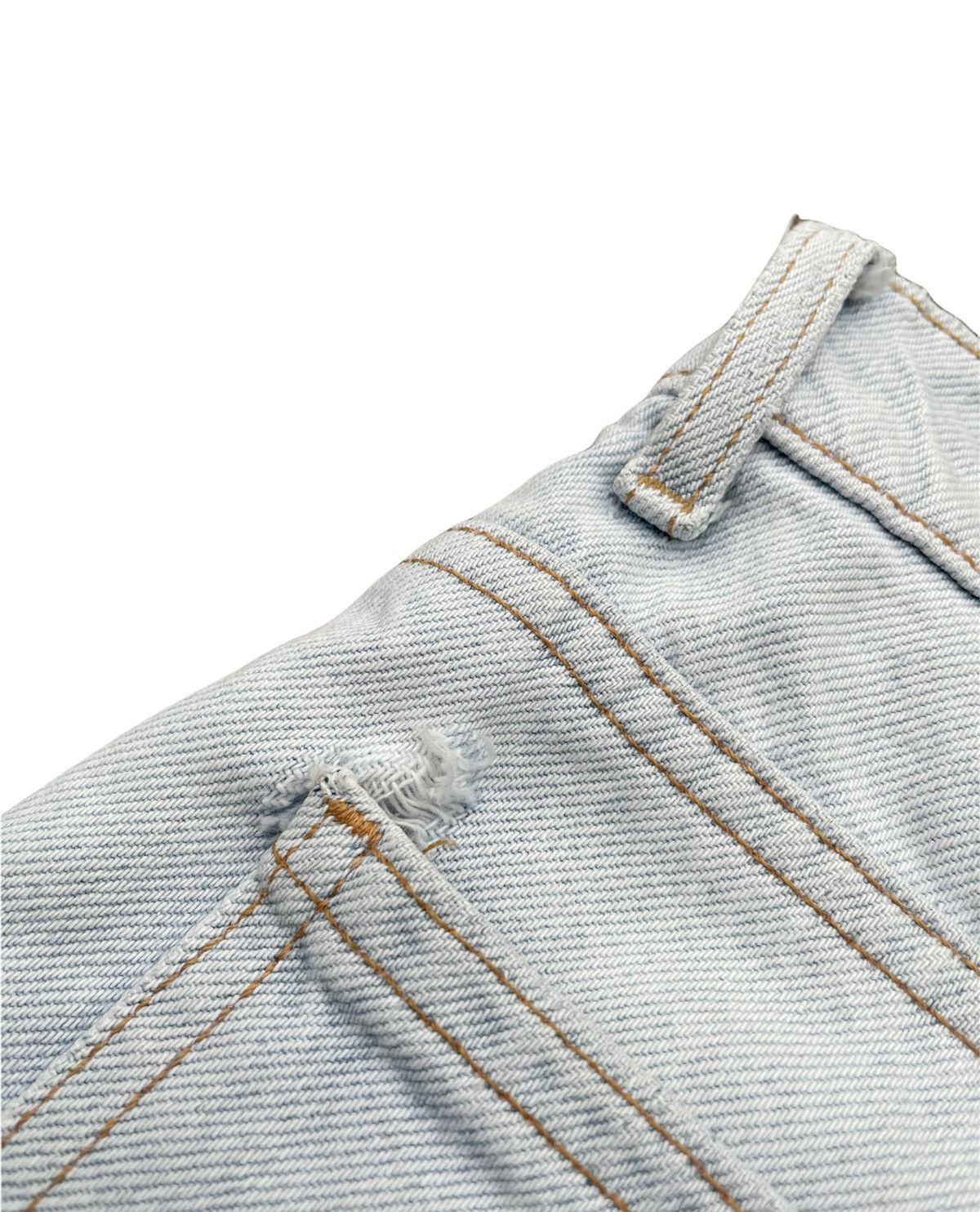 Levi's Vintage Levis 610 1997 Orange Tag Faded Aging Wash Denim Size US 32 / EU 48 - 11 Thumbnail