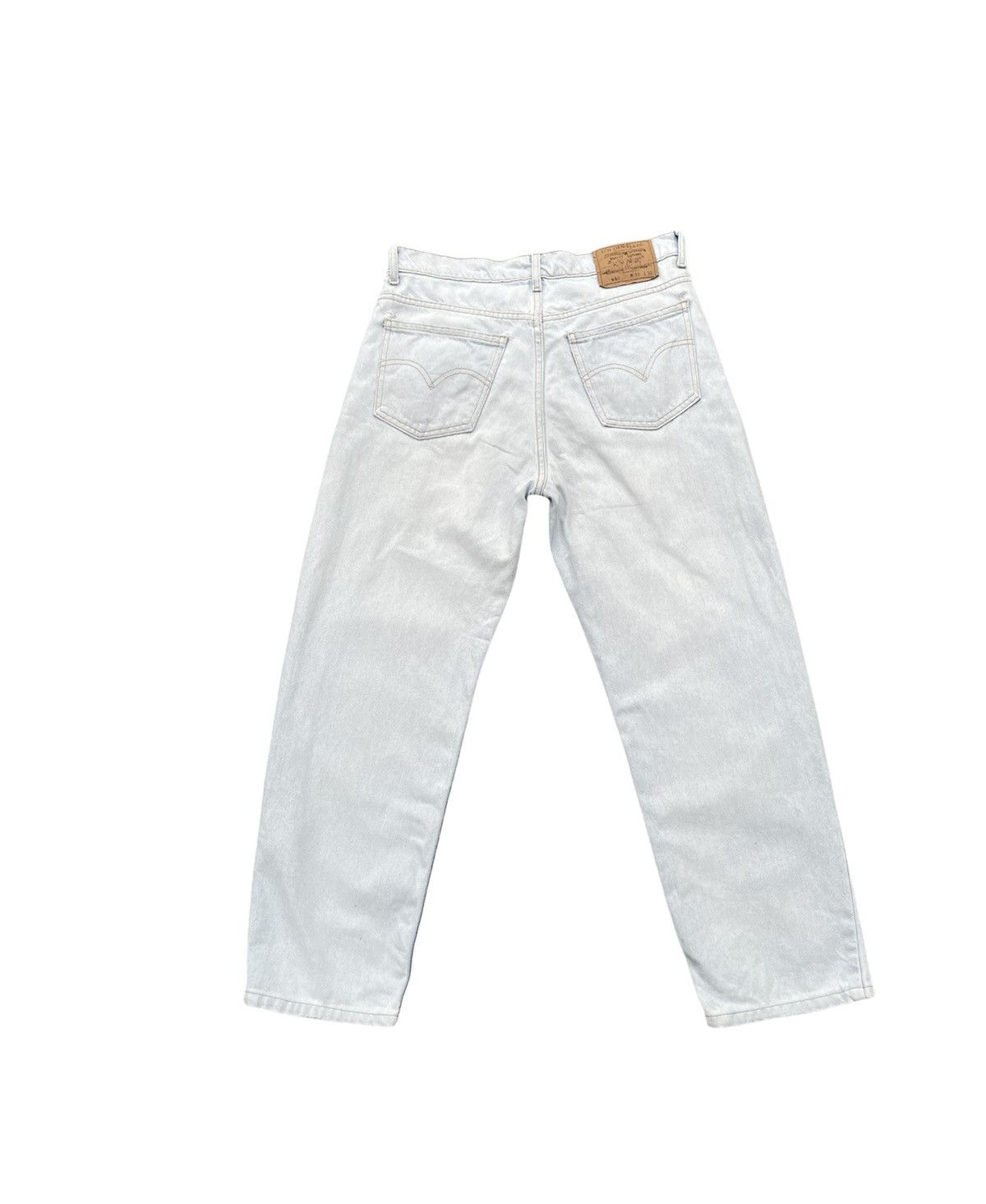 Levi's Vintage Levis 610 1997 Orange Tag Faded Aging Wash Denim Size US 32 / EU 48 - 6 Thumbnail