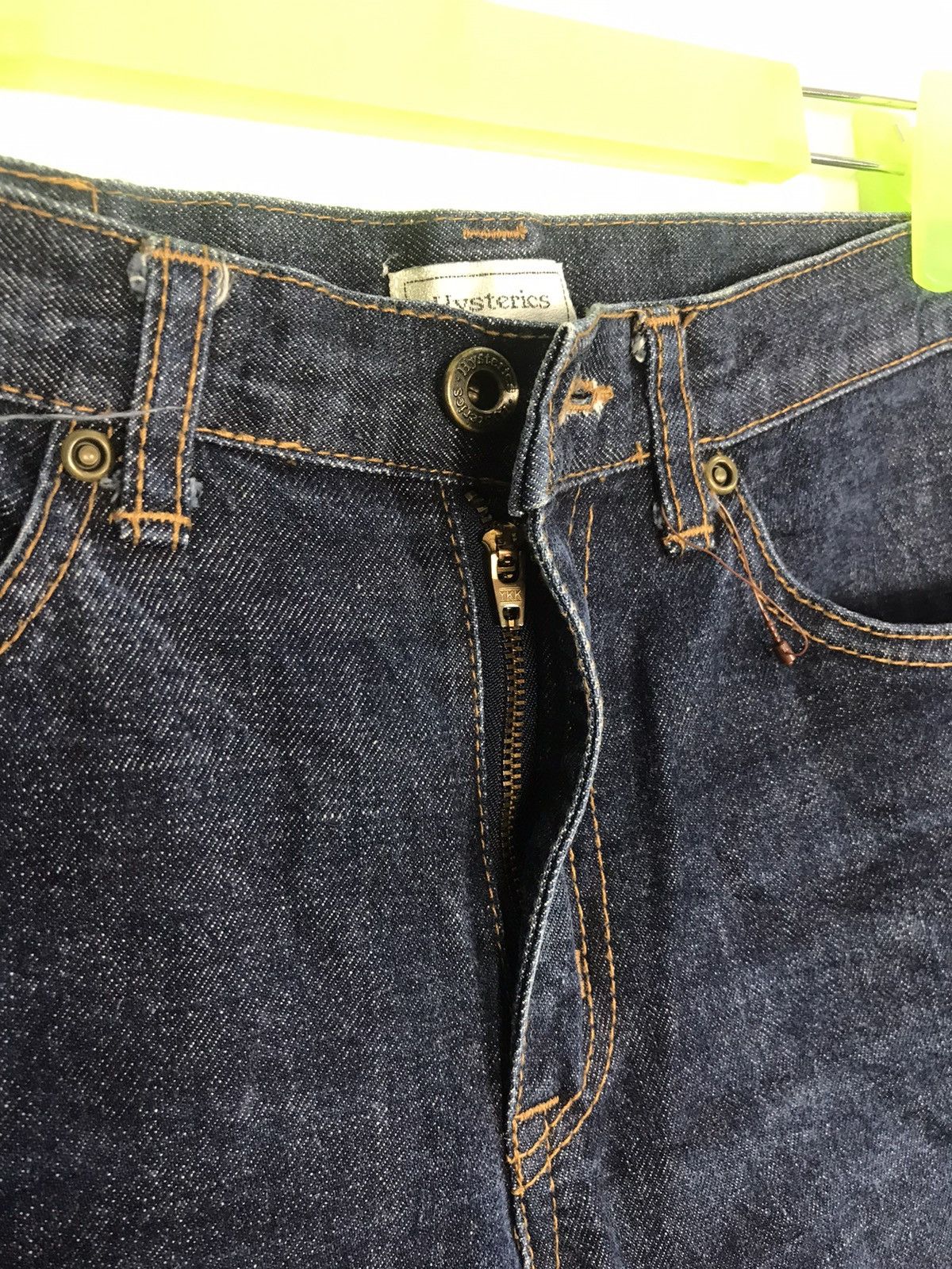 Hysteric Glamour × Japanese Brand Hysteric Glamour Indigo Denim Zipper Style Jeans Size US 30 / EU 46 - 6 Thumbnail