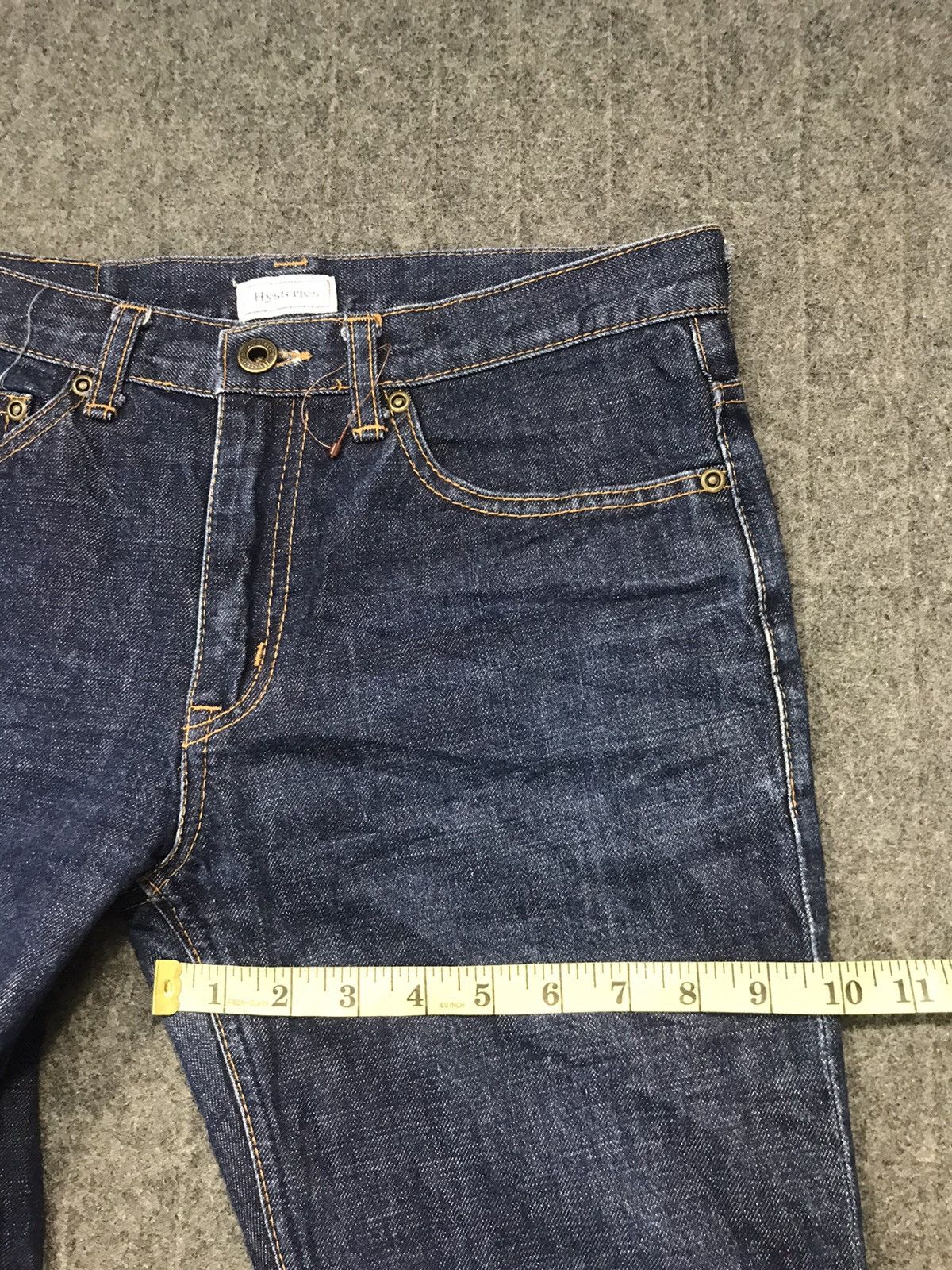 Hysteric Glamour × Japanese Brand Hysteric Glamour Indigo Denim Zipper Style Jeans Size US 30 / EU 46 - 13 Thumbnail