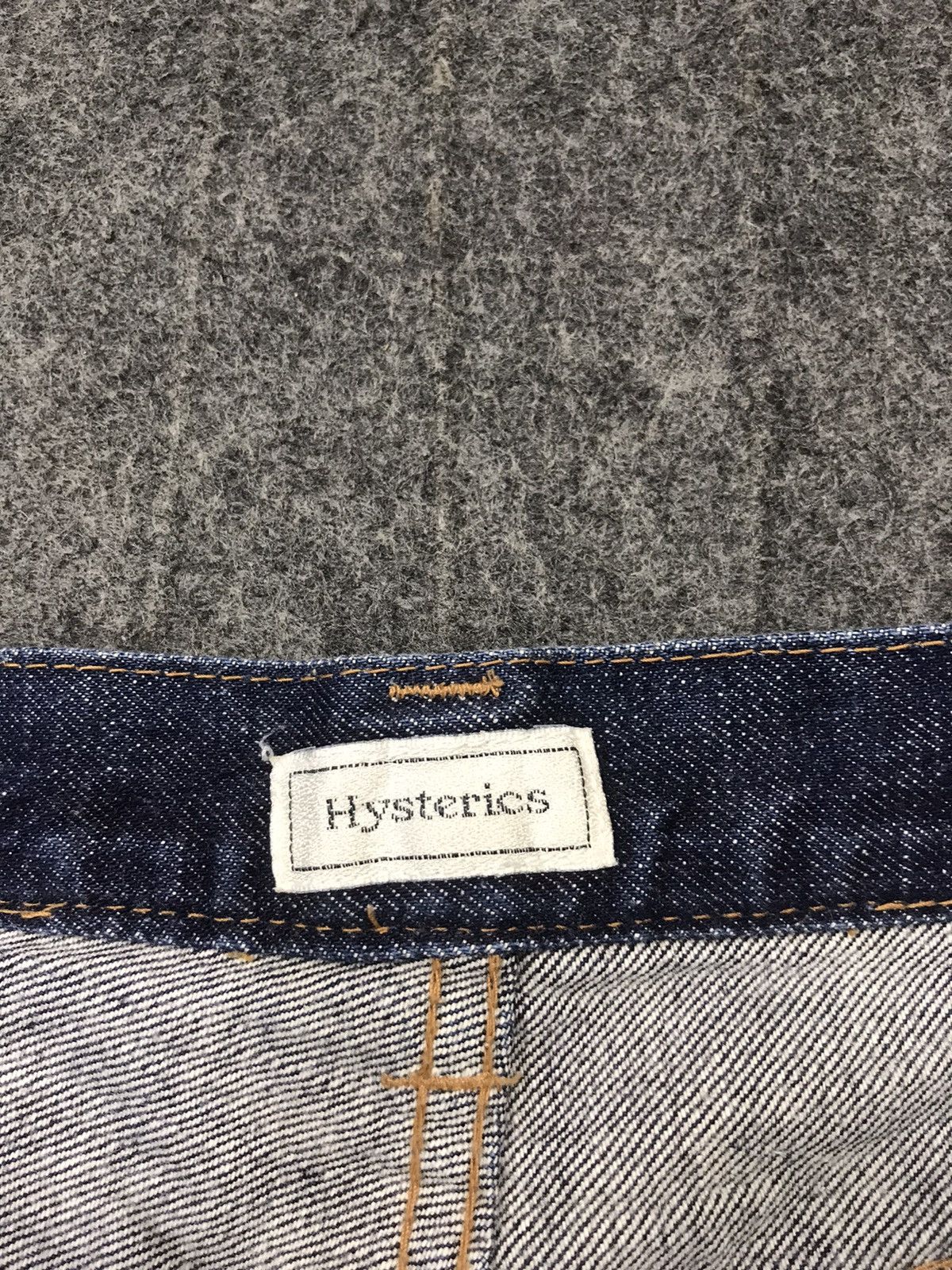 Hysteric Glamour × Japanese Brand Hysteric Glamour Indigo Denim Zipper Style Jeans Size US 30 / EU 46 - 8 Thumbnail