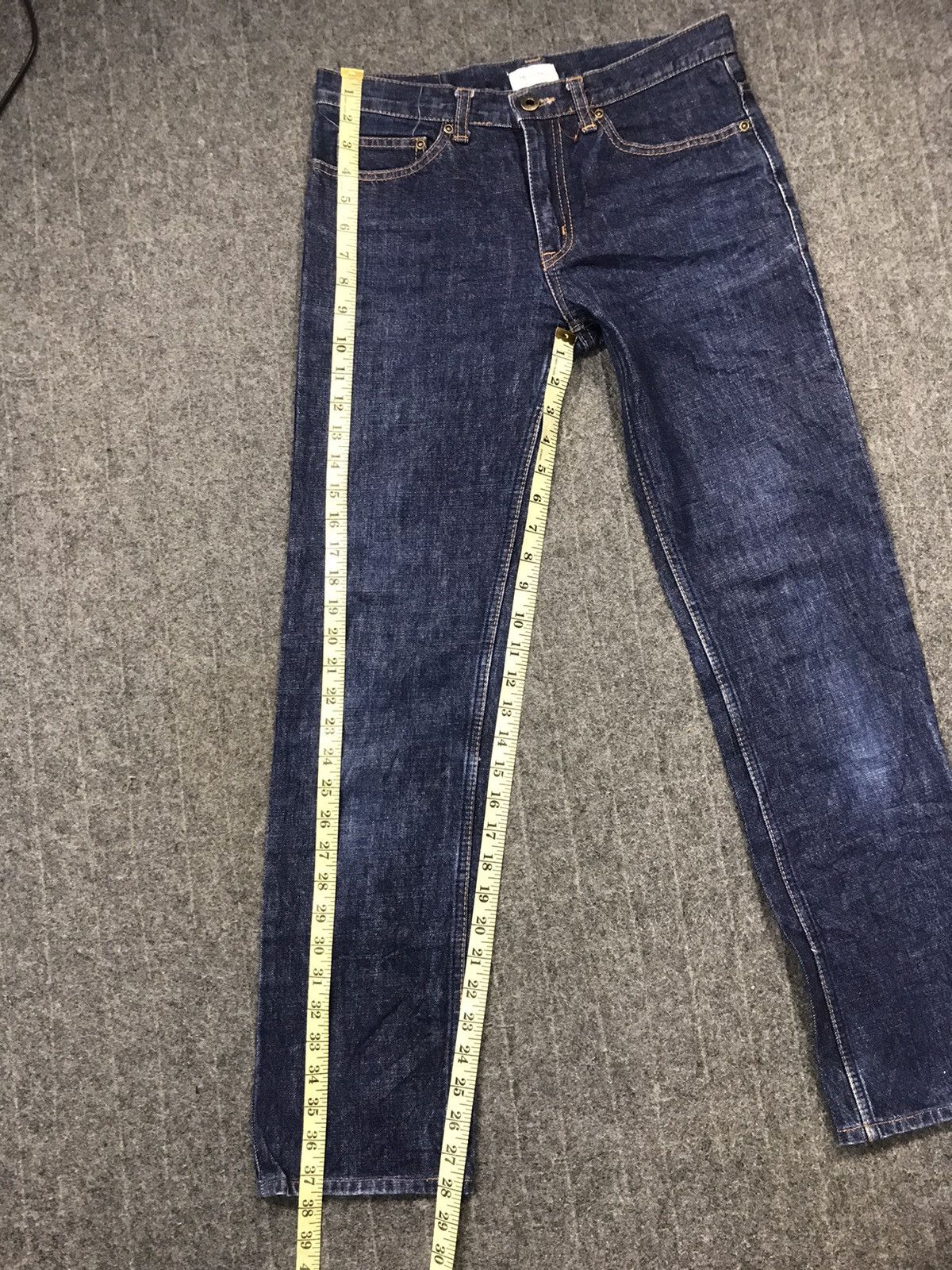 Hysteric Glamour × Japanese Brand Hysteric Glamour Indigo Denim Zipper Style Jeans Size US 30 / EU 46 - 12 Thumbnail