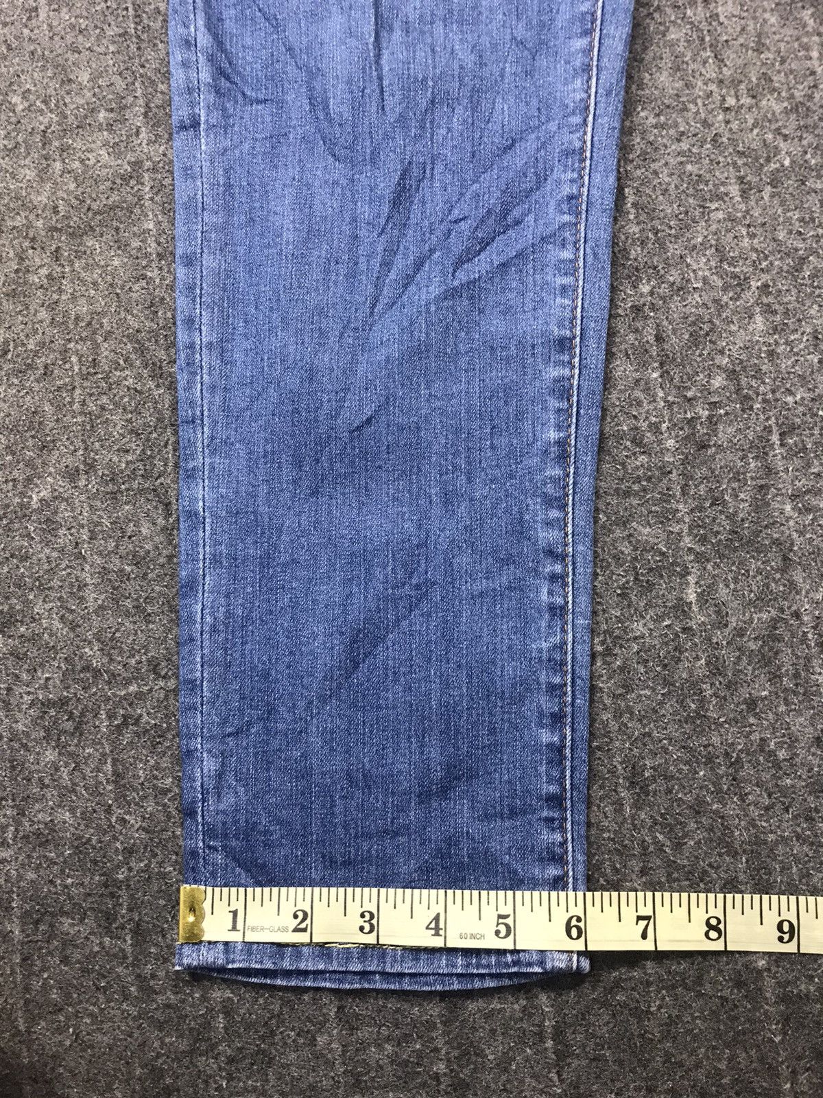 Issey Miyake × Japanese Brand Ne-net Issey Miyake Indigo Denim Jeans Buckle Back Low Rise Size 26" / US 2 / IT 38 - 18 Thumbnail