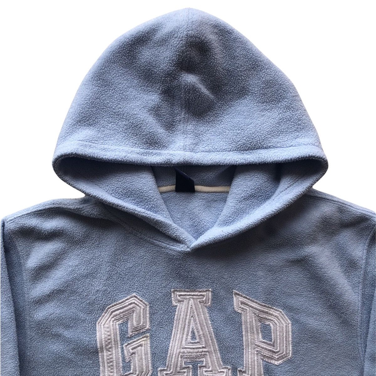 Gap Vintage Y2K GAP Fleece Hoodie Blue Sea Colour Size US S / EU 44-46 / 1 - 2 Thumbnail