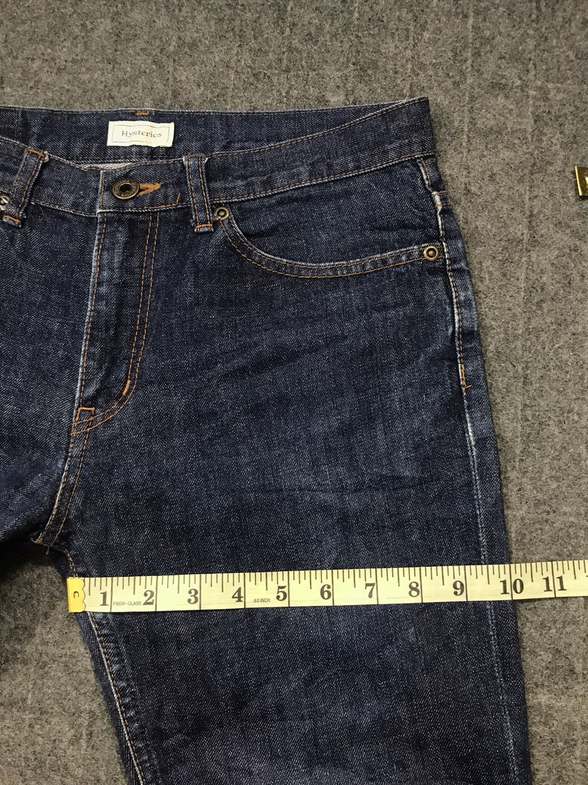 Hysteric Glamour × Japanese Brand Rare Japanese Brand Hysteric Glamour Indigo Denim Zipper Size US 30 / EU 46 - 14 Thumbnail