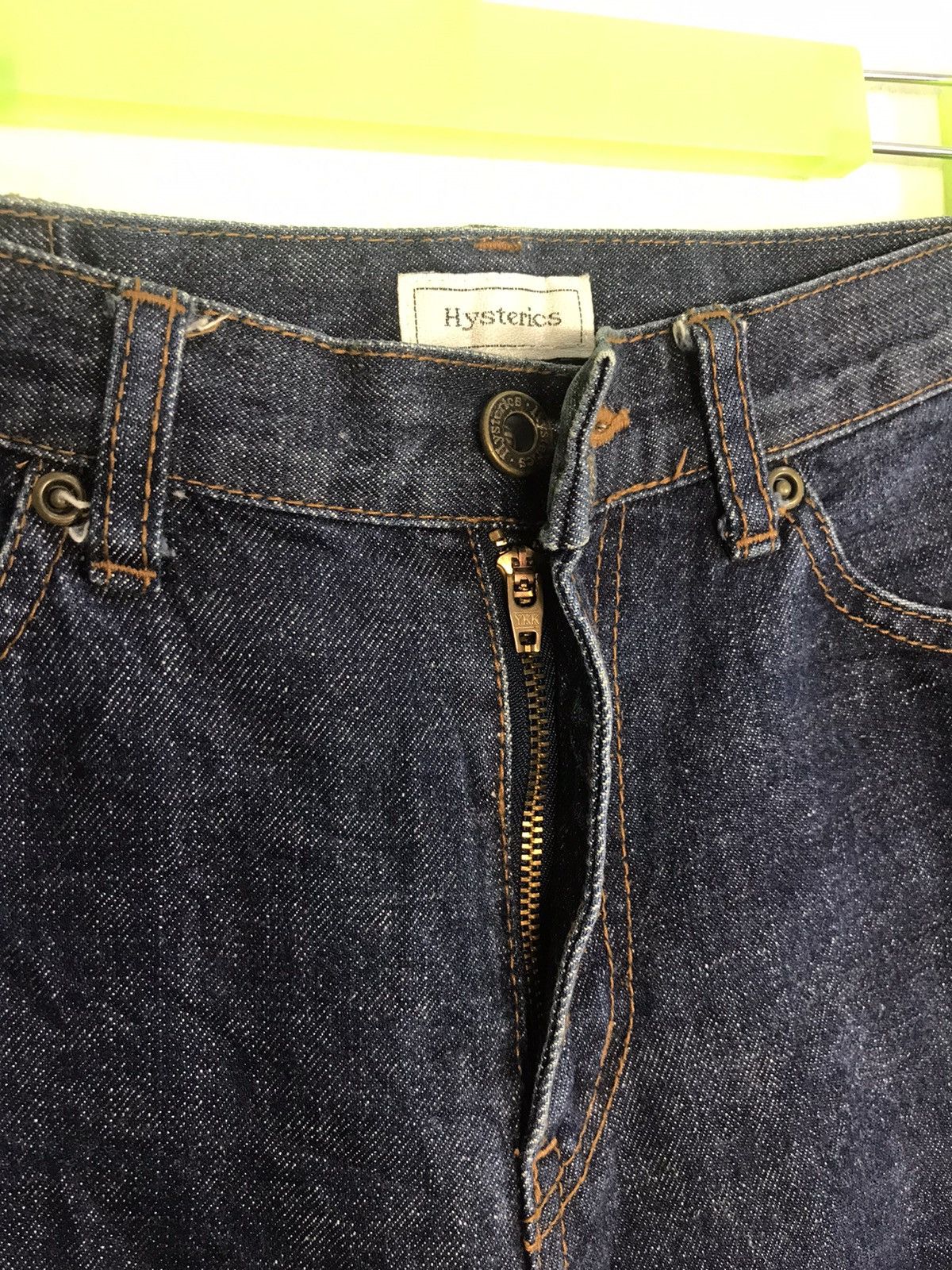 Hysteric Glamour × Japanese Brand Rare Japanese Brand Hysteric Glamour Indigo Denim Zipper Size US 30 / EU 46 - 7 Thumbnail