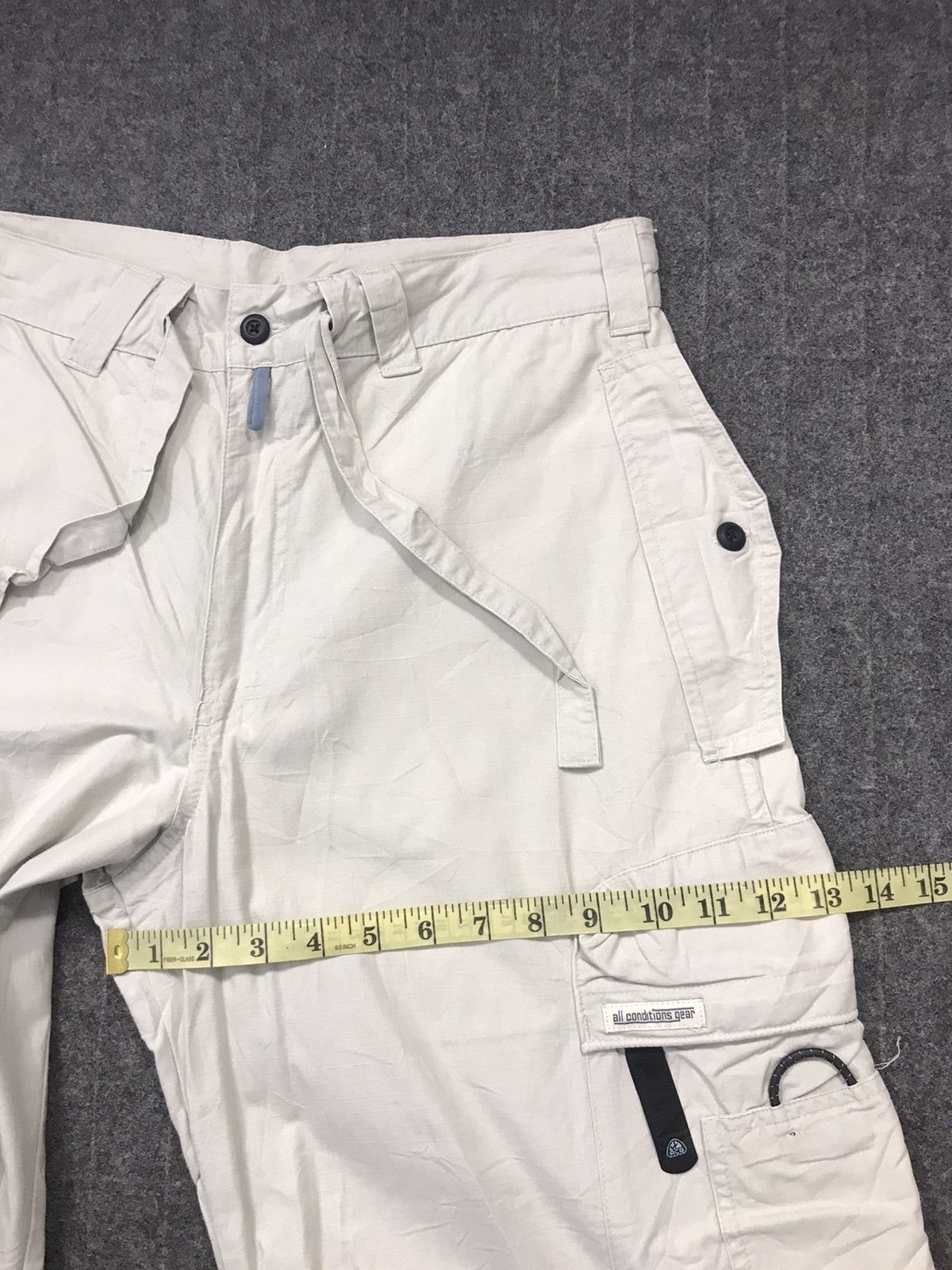 Nike Nike ACG Khakis Cargo Utility Double Knee Trousers Pants Size US 32 / EU 48 - 14 Thumbnail