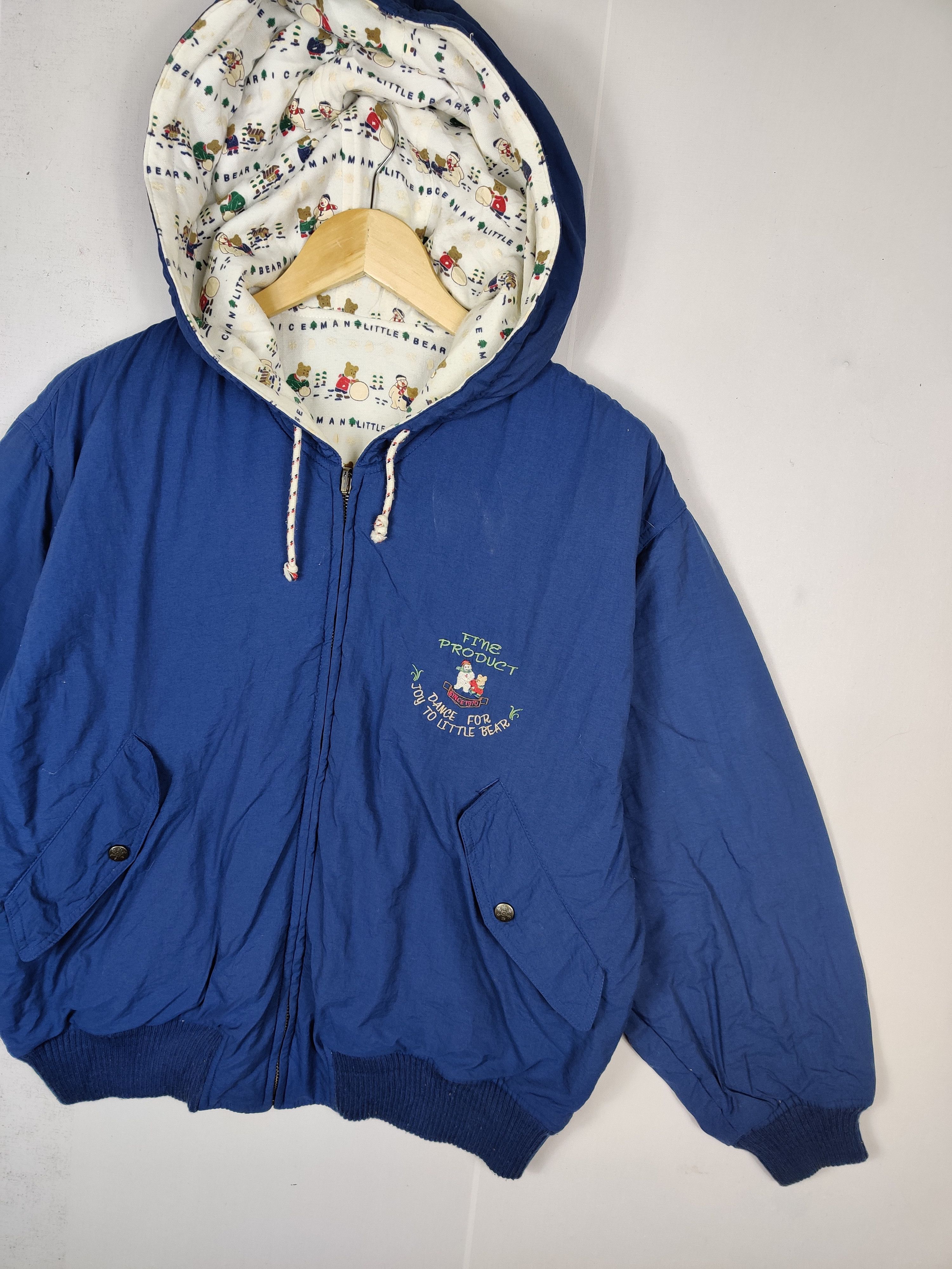Japanese Brand IL Suffit Reversible Fullprint Bomber Jacket Size US XL / EU 56 / 4 - 3 Thumbnail