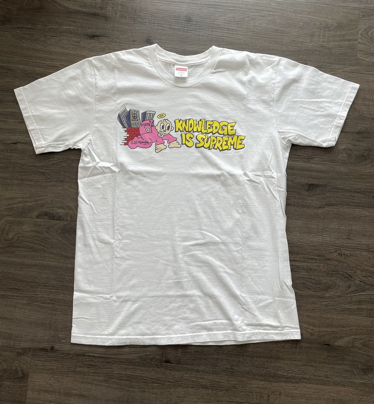 Supreme SS22 Gonz Knowledge tee Size US M / EU 48-50 / 2 - 2 Thumbnail