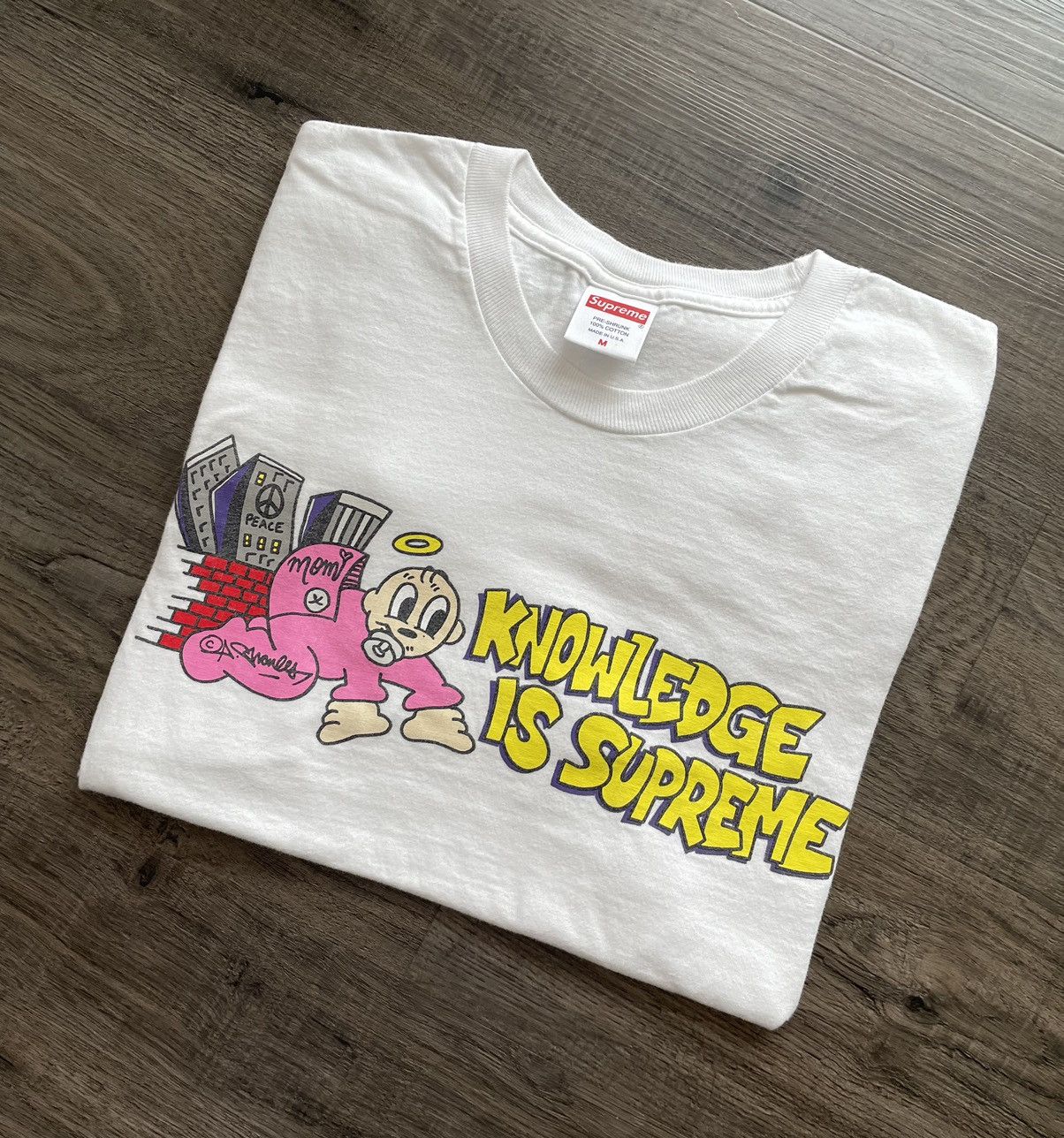 Supreme SS22 Gonz Knowledge tee Size US M / EU 48-50 / 2 - 1 Thumbnail