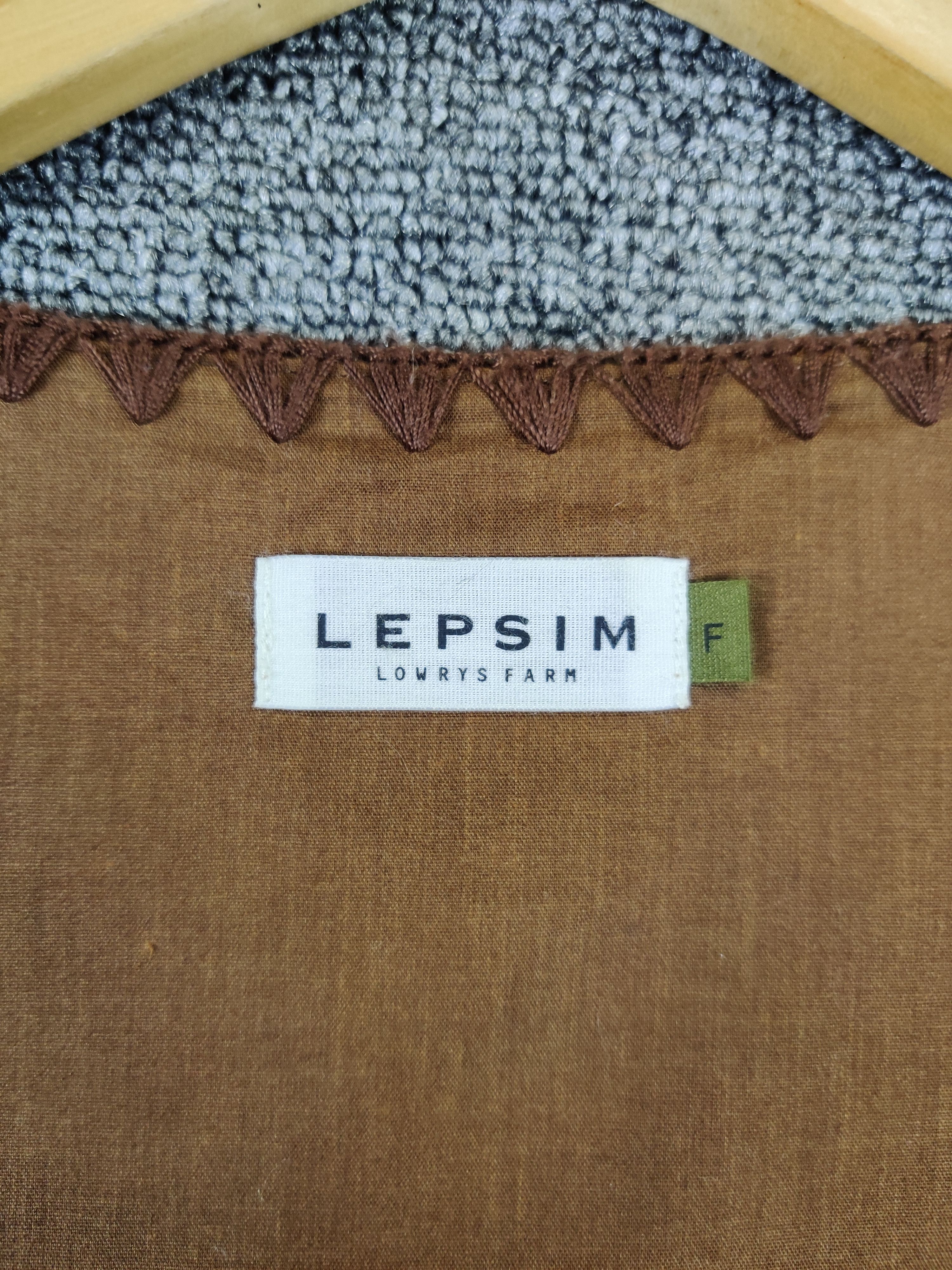 Japanese Brand Vintage Japanese Brand Lepsim Lowrys Farm Suede Vest Size US M / EU 48-50 / 2 - 6 Thumbnail