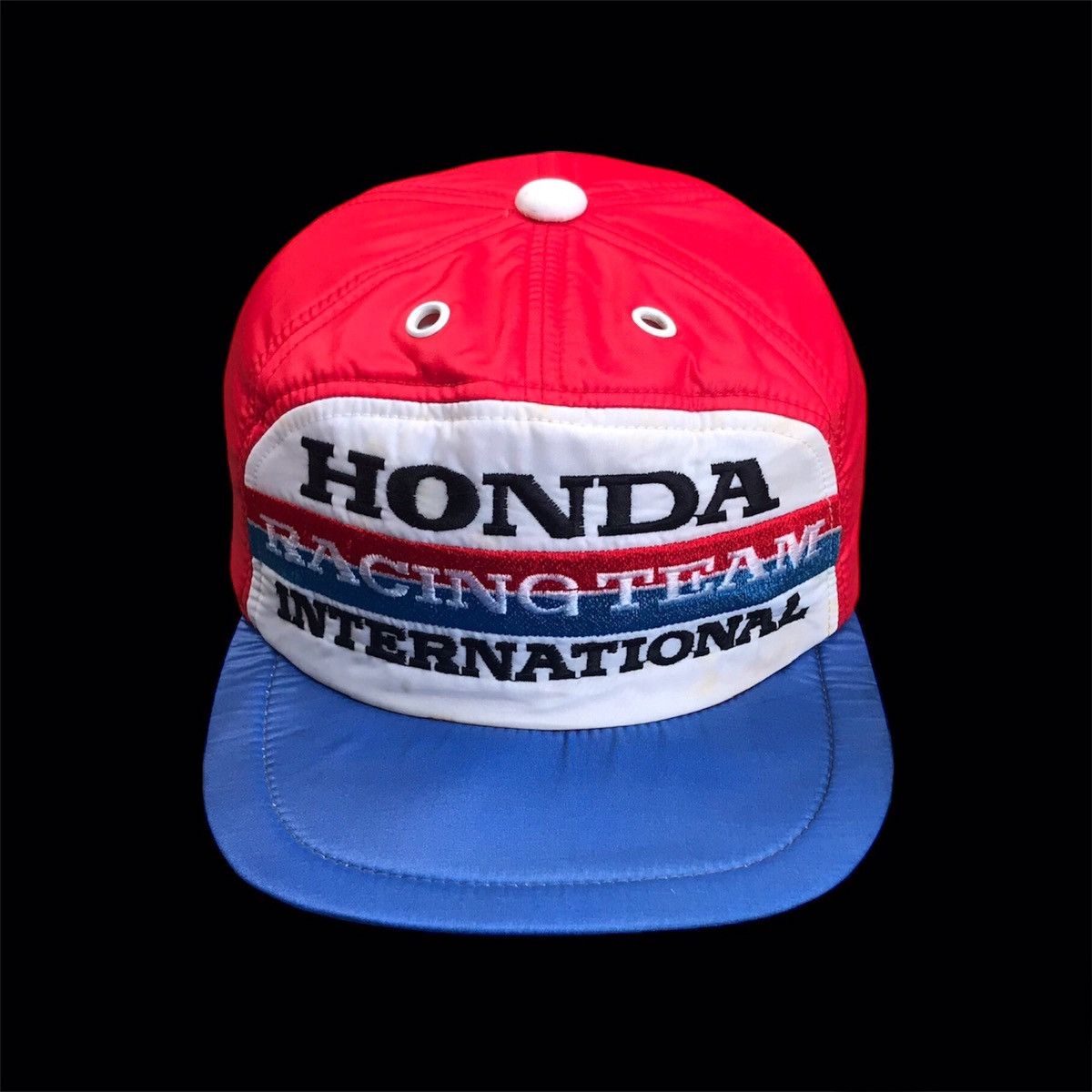 image of Vintage Honda Racing Team International Nylon Hats Cap, Men's