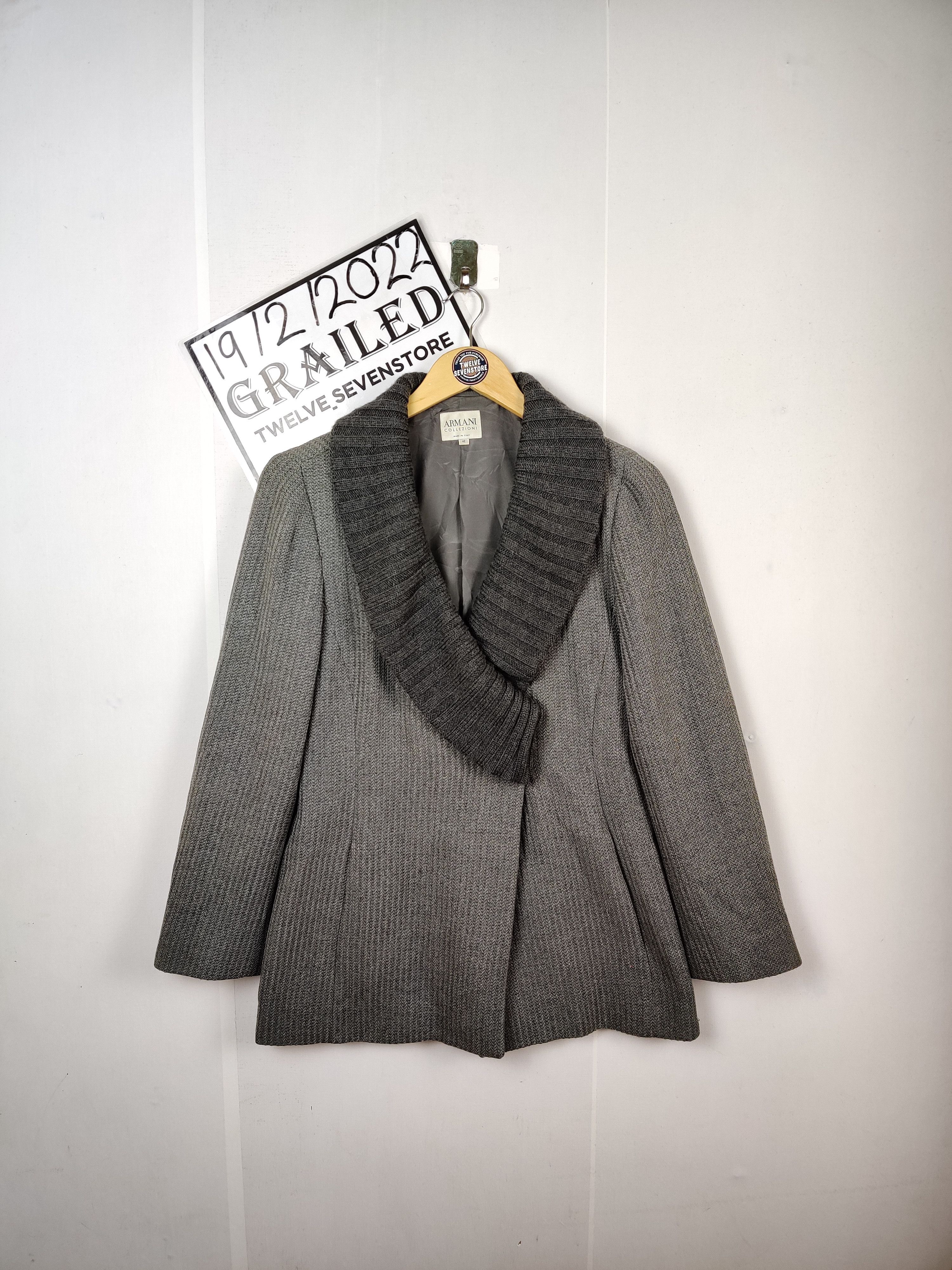 Vintage Armani Collezioni Knit Jacket