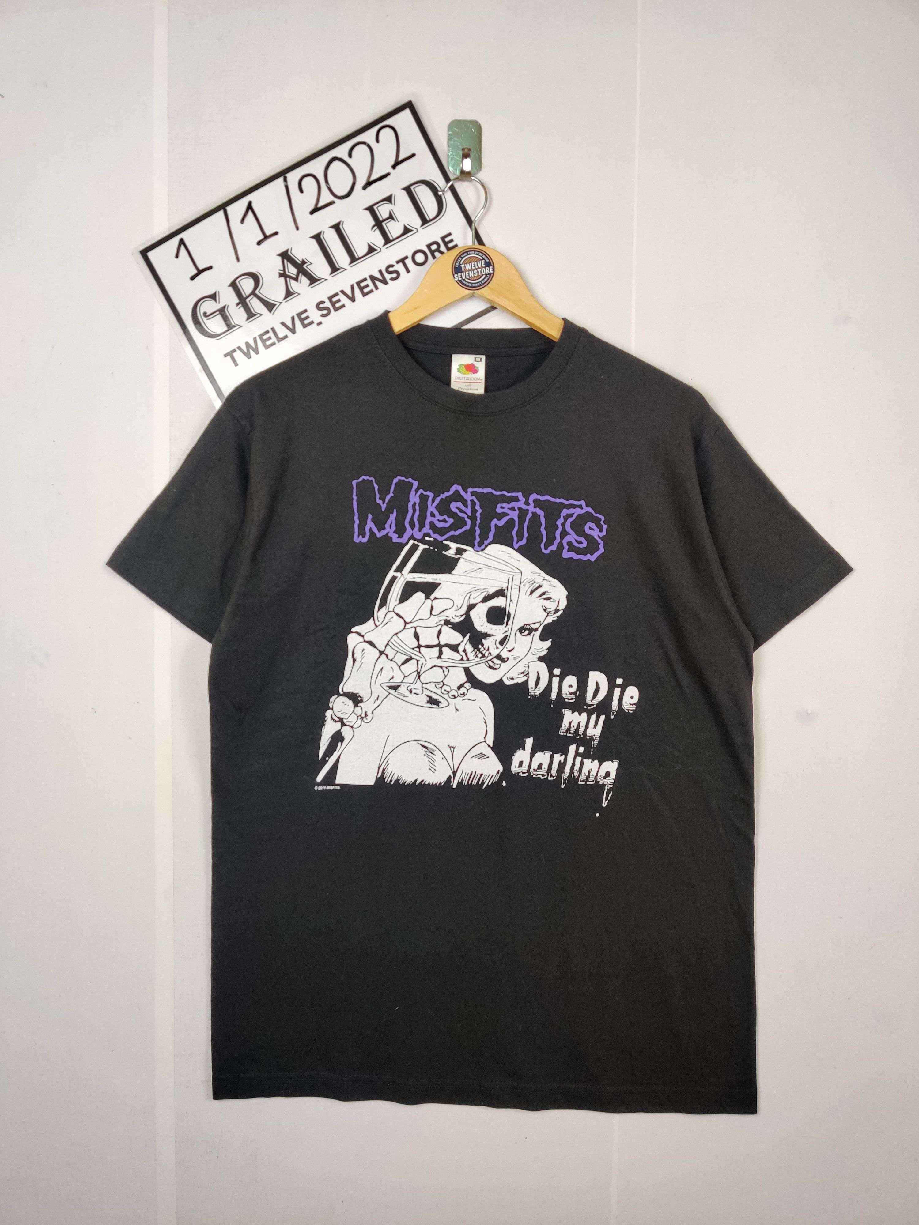 Band Tees Vintage Misfits Die Die My Darling Rock Band Tee Tshirt Size US M / EU 48-50 / 2 - 1 Thumbnail