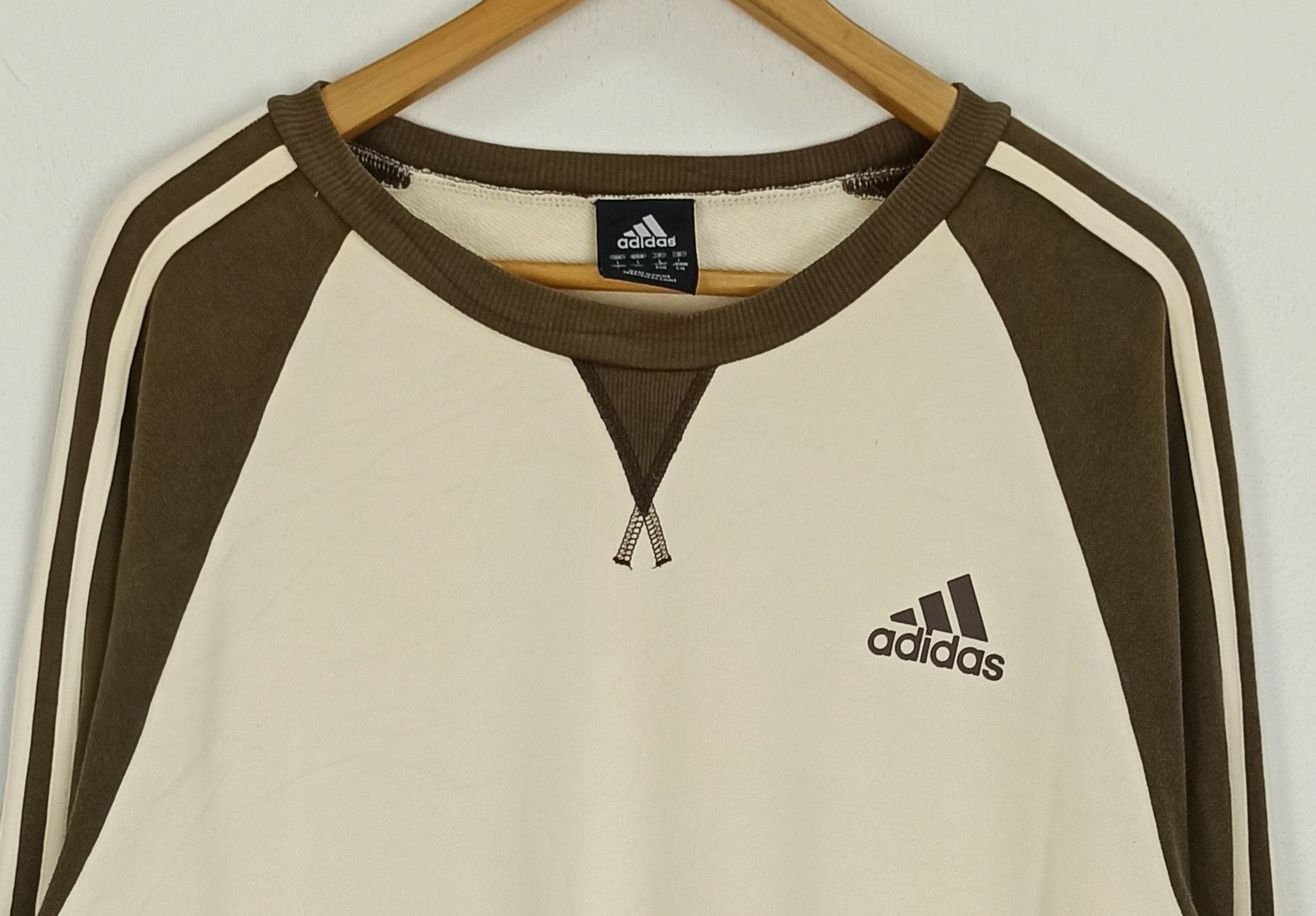 Adidas Adidas Sweatshirt Crewneck jumper Size US L / EU 52-54 / 3 - 3 Thumbnail