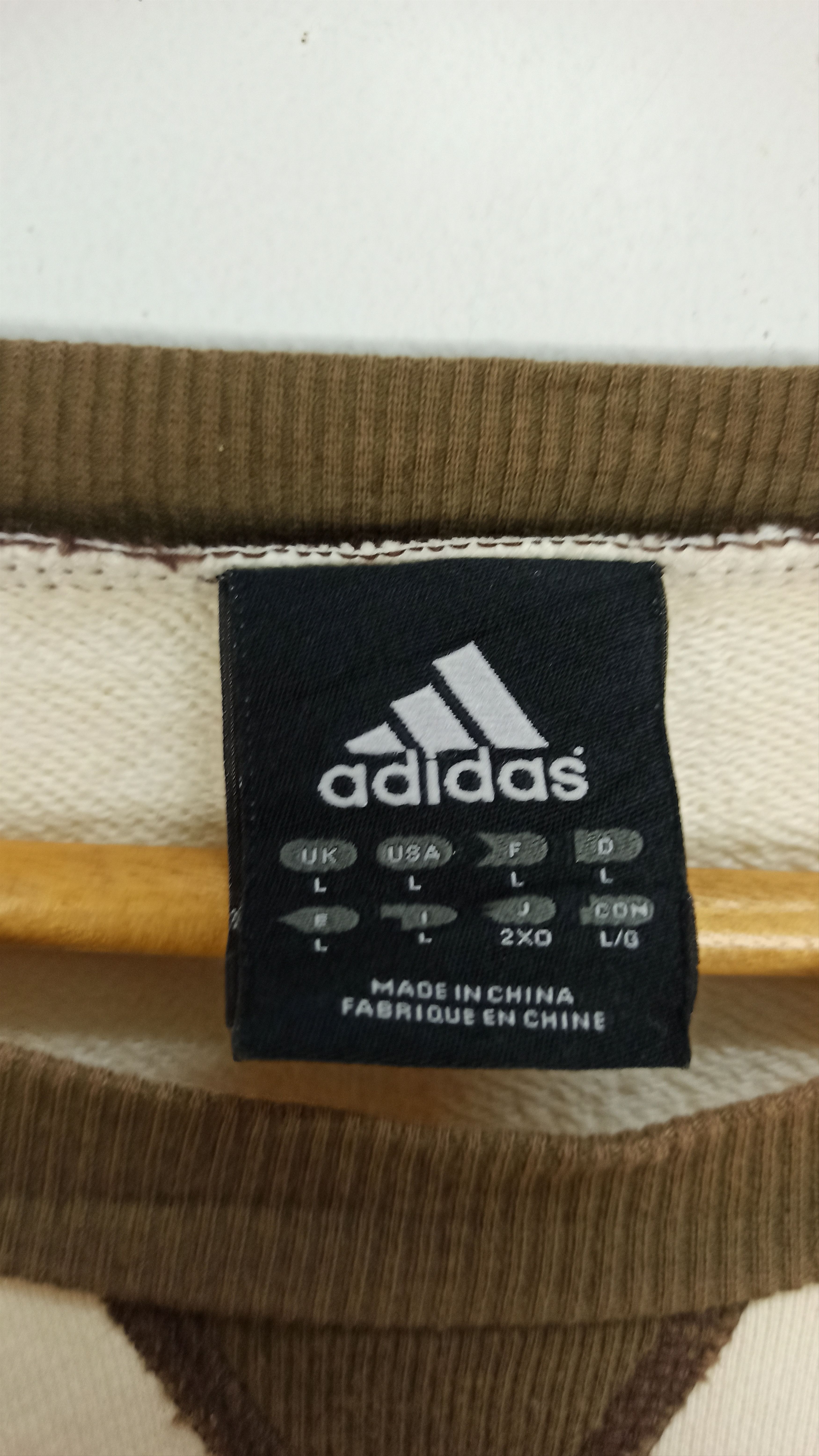 Adidas Adidas Sweatshirt Crewneck jumper Size US L / EU 52-54 / 3 - 5 Thumbnail