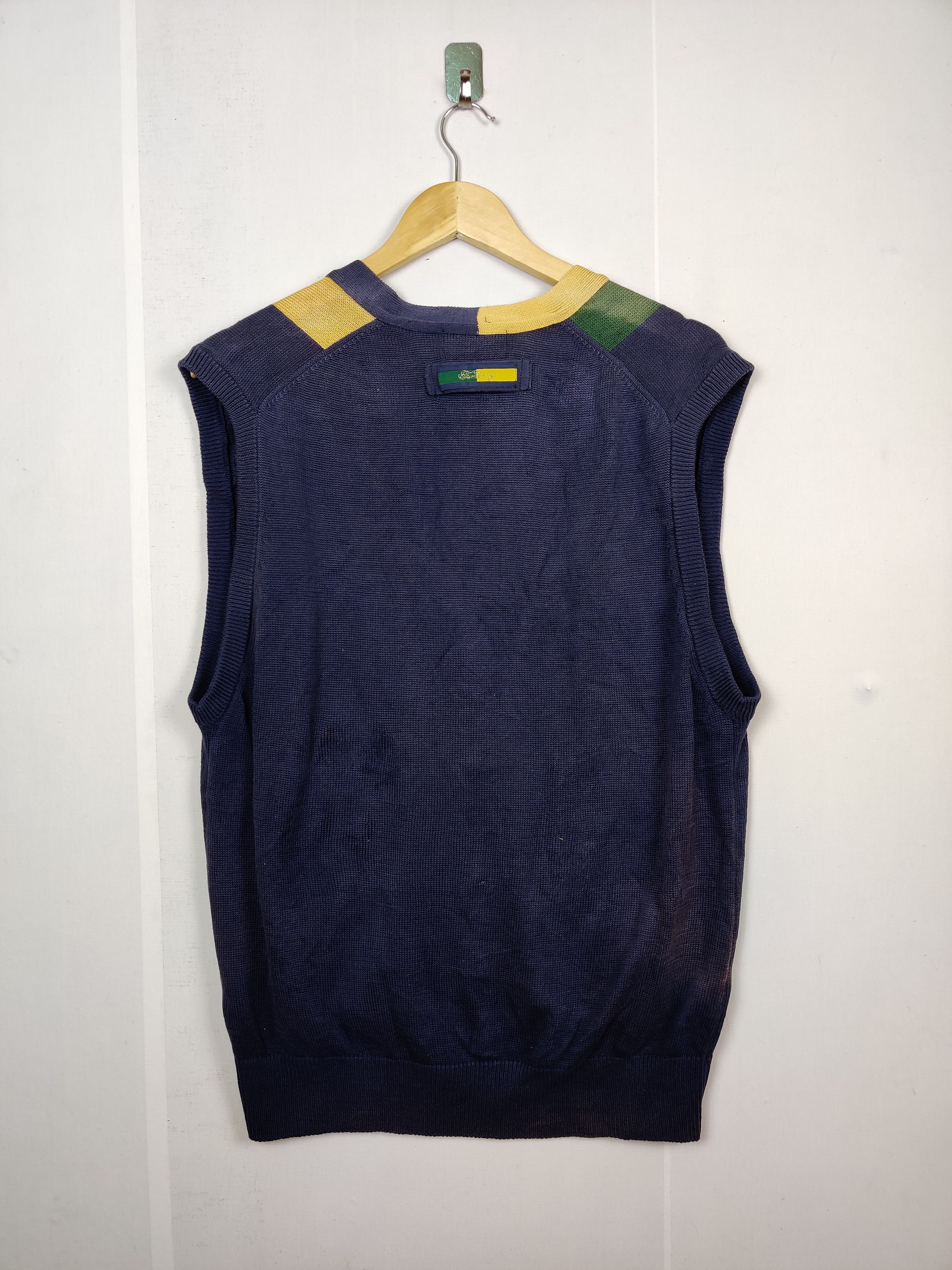 Vintage Vintage Turnberry Knit Multicolour Button Ups Vest Size US L / EU 52-54 / 3 - 10 Thumbnail