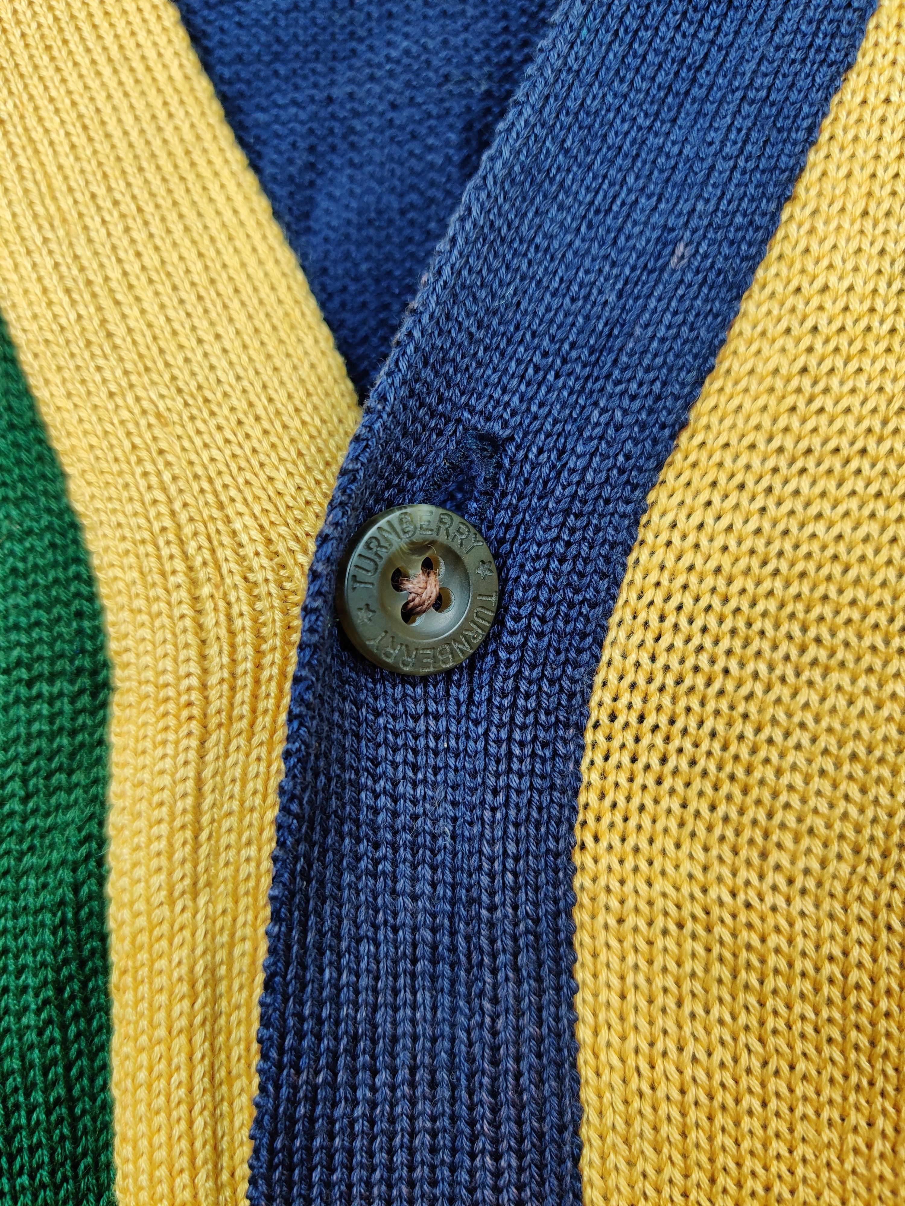 Vintage Vintage Turnberry Knit Multicolour Button Ups Vest Size US L / EU 52-54 / 3 - 4 Thumbnail