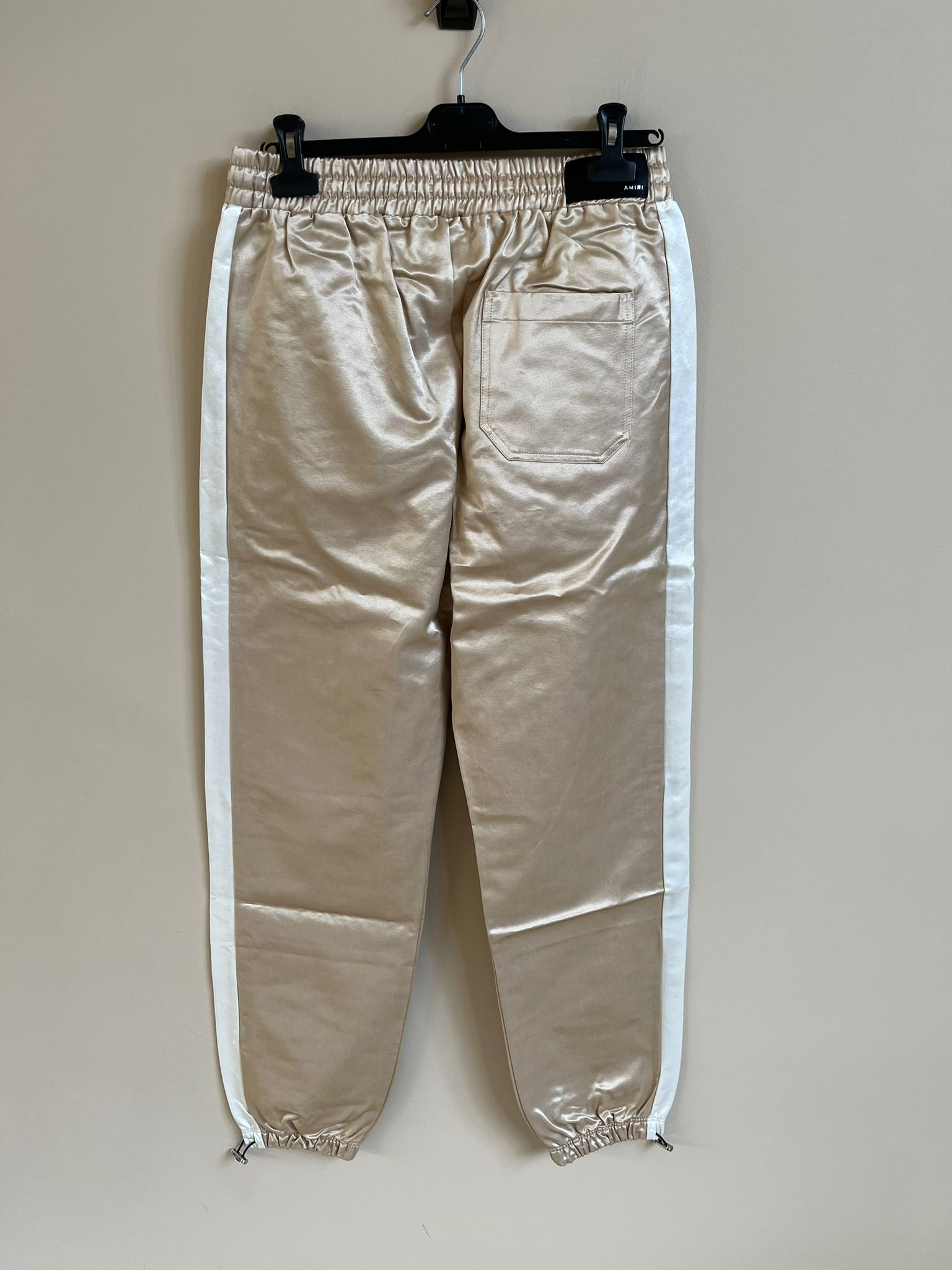 Amiri Drawstring Trackpant in Champagne/White Size US 34 / EU 50 - 9 Thumbnail