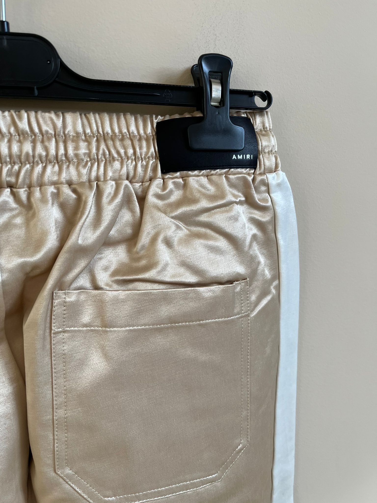 Amiri Drawstring Trackpant in Champagne/White Size US 34 / EU 50 - 11 Thumbnail