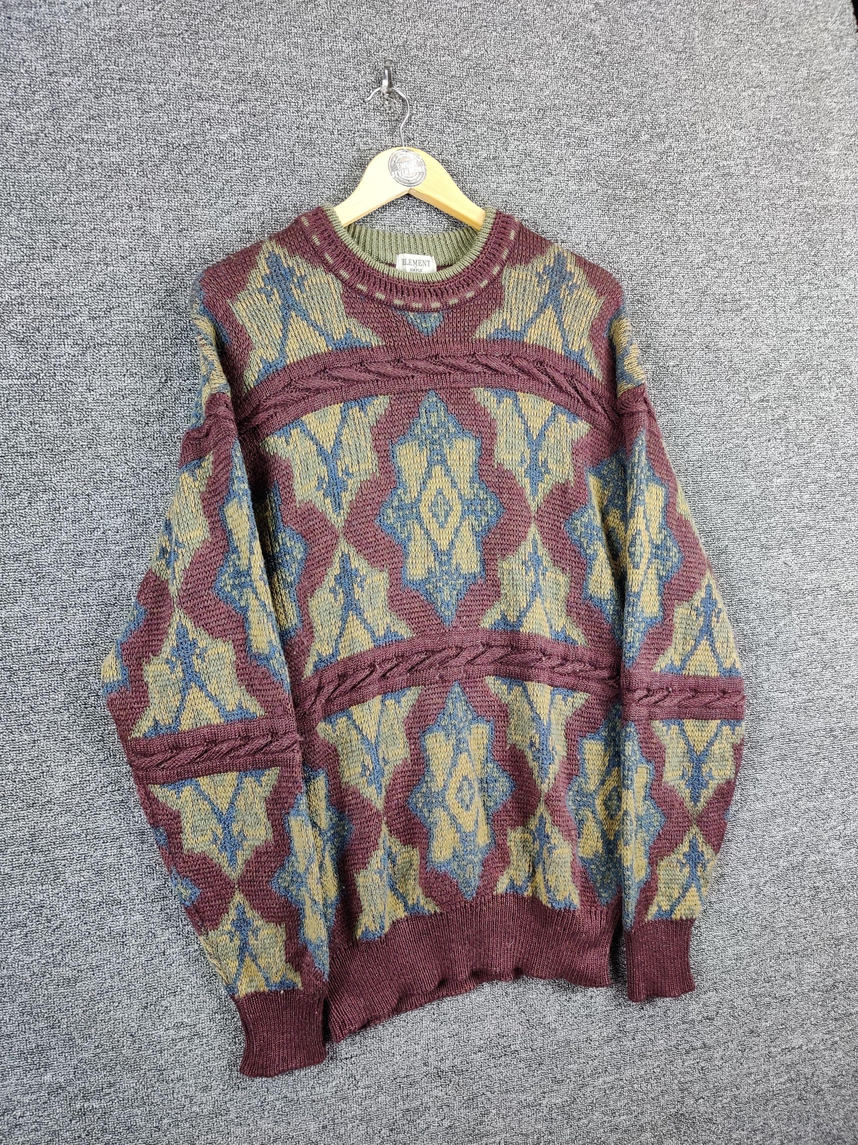 Element Vintage Element Knit Sweater Nice Design Size US M / EU 48-50 / 2 - 7 Thumbnail