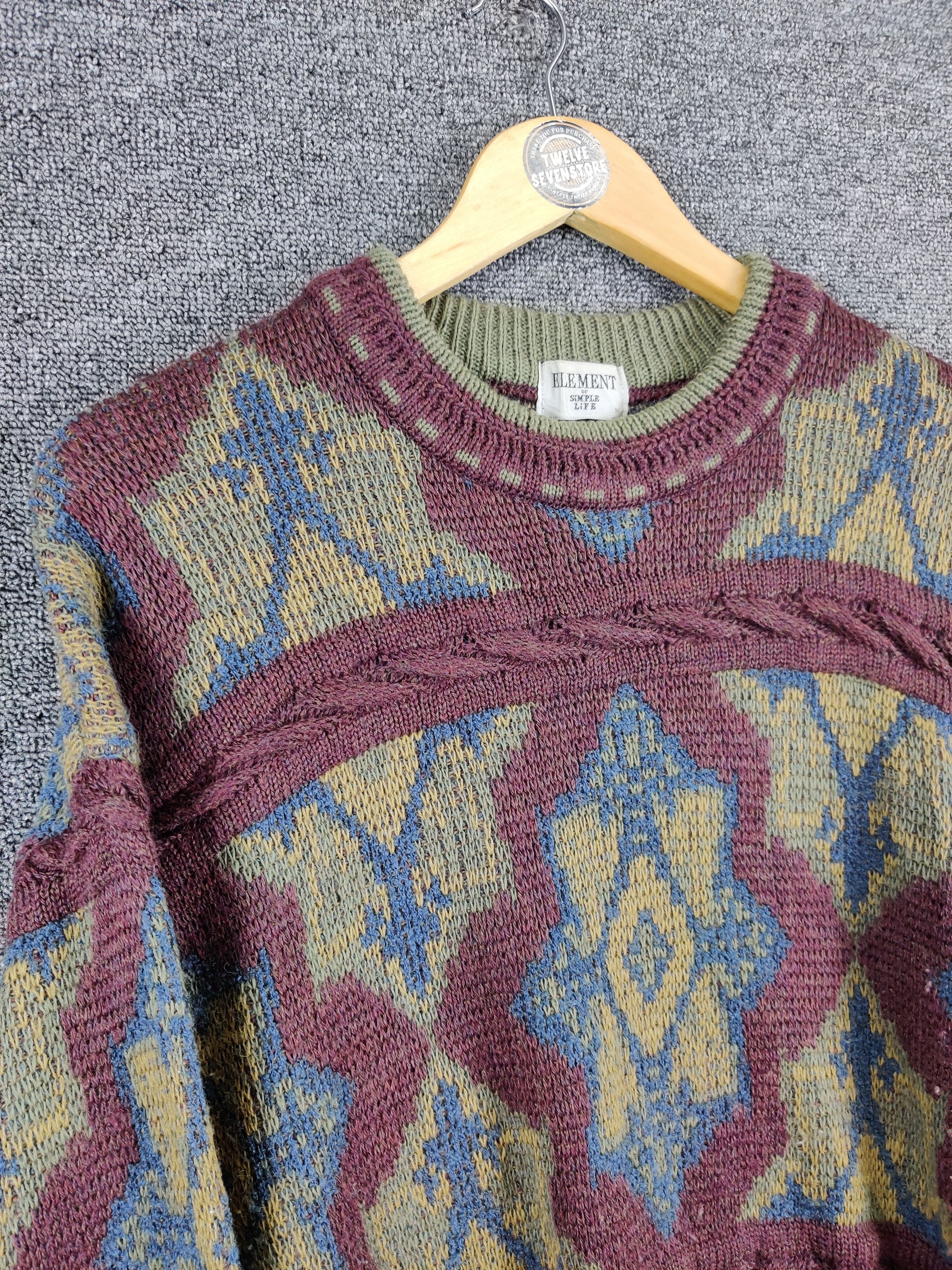 Element Vintage Element Knit Sweater Nice Design Size US M / EU 48-50 / 2 - 5 Thumbnail
