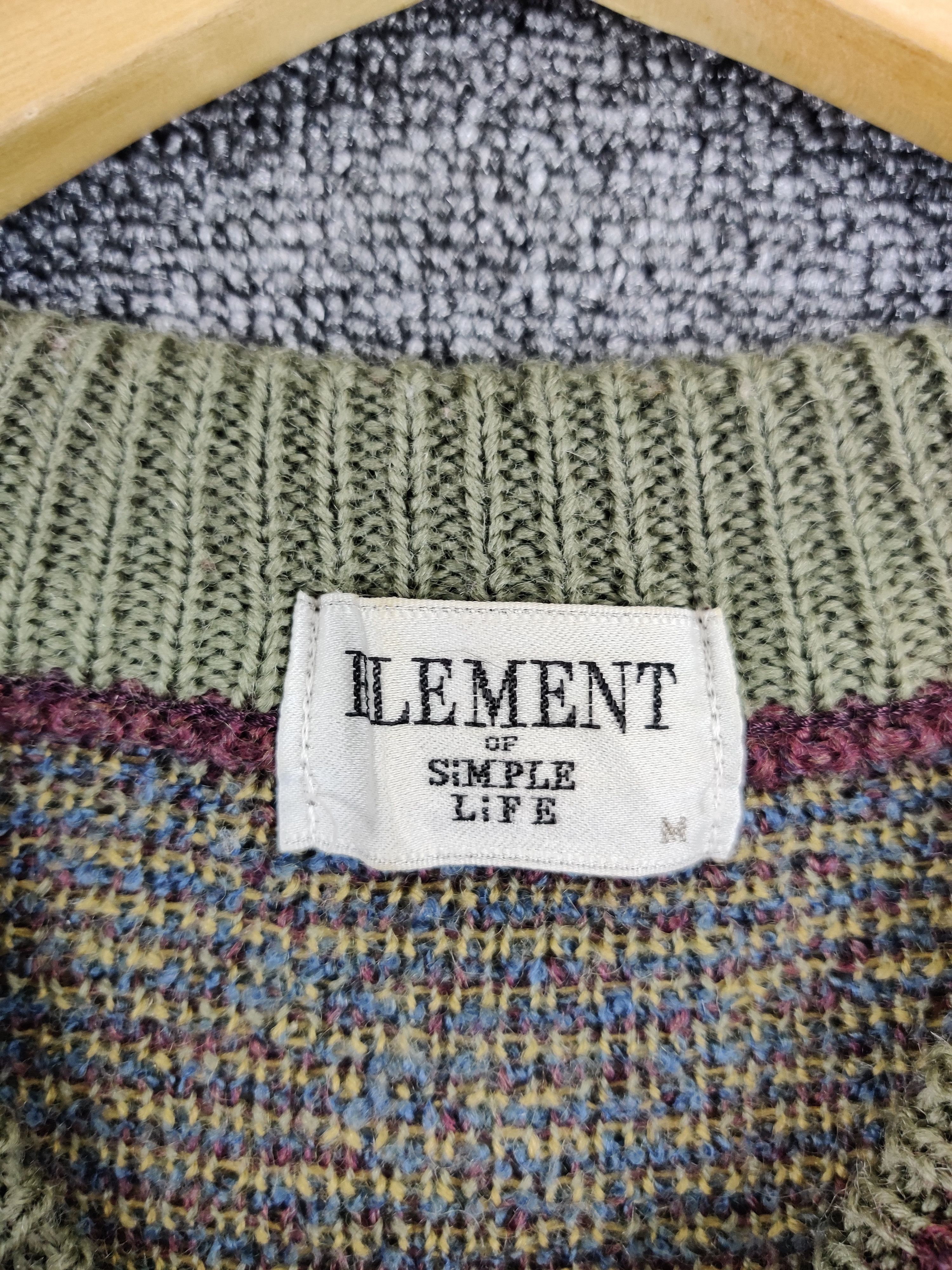 Element Vintage Element Knit Sweater Nice Design Size US M / EU 48-50 / 2 - 8 Thumbnail