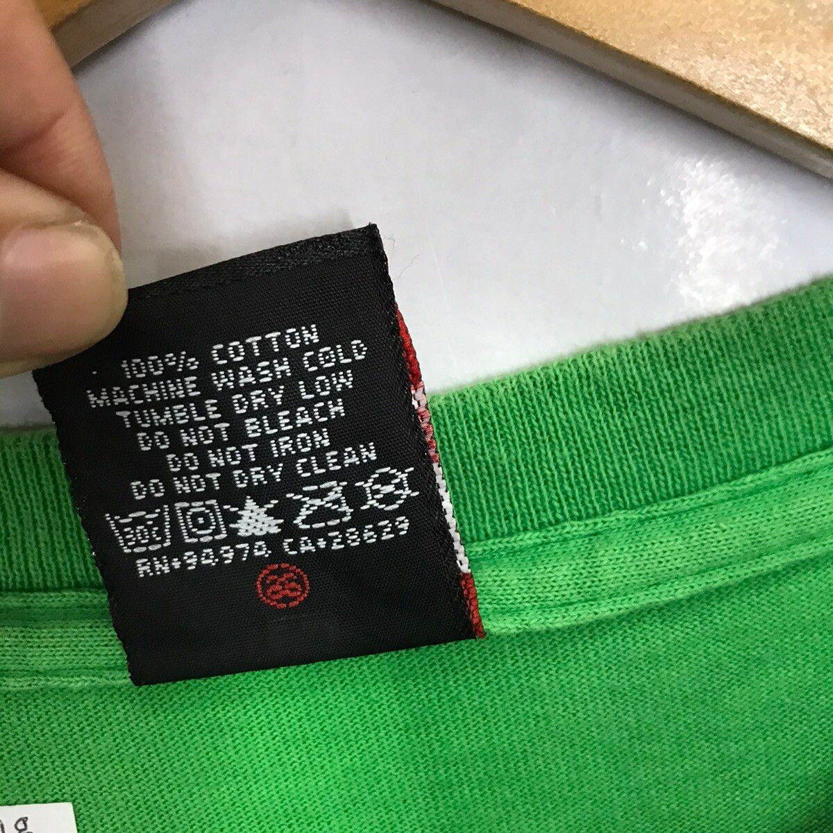 Stussy Vintage Stussy Green Rare Tshirts Size US M / EU 48-50 / 2 - 5 Preview