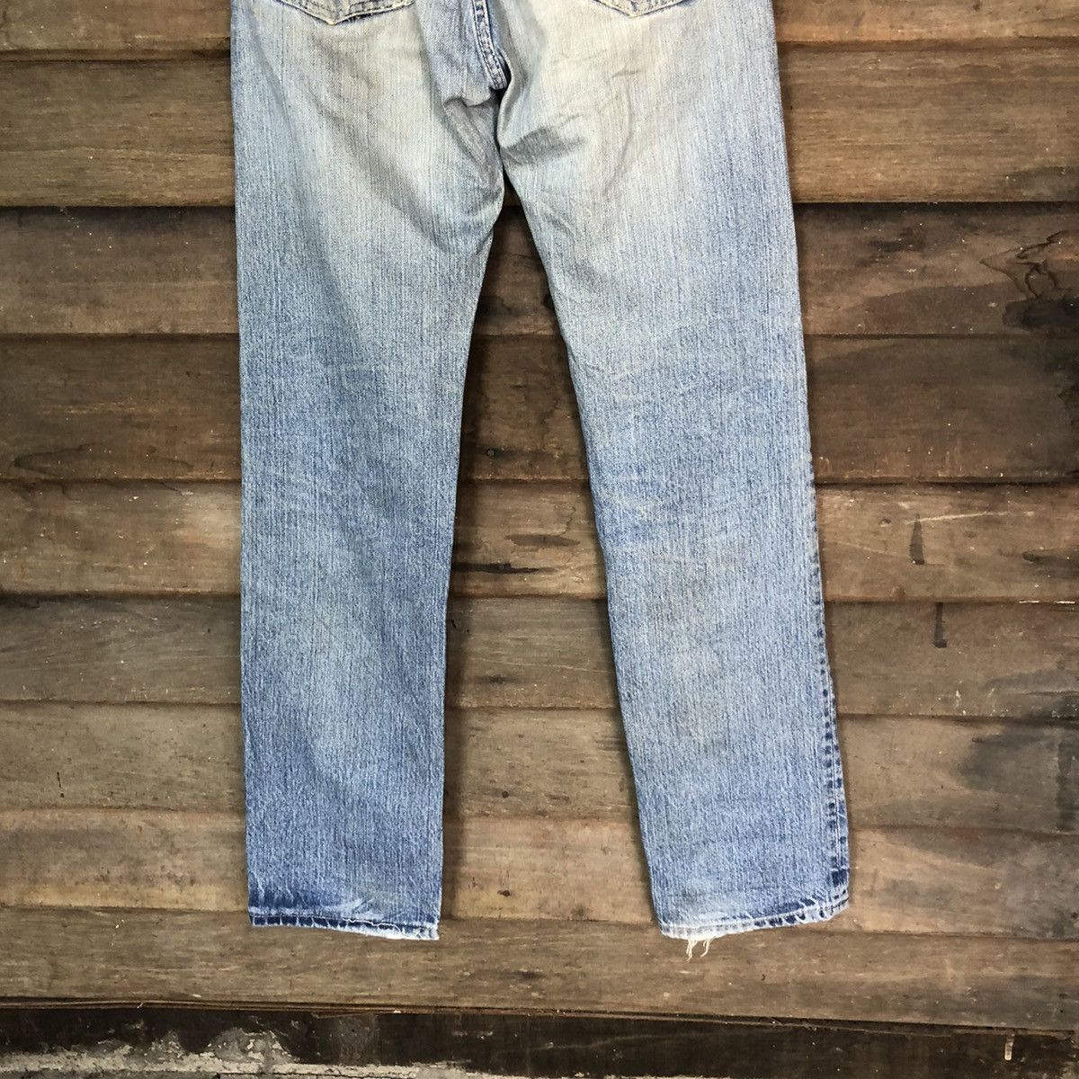 Blue Blue Japan Blue Blue Japan Blue Distressed Denim Pants #5743 Size US 26 / EU 42 - 12 Thumbnail