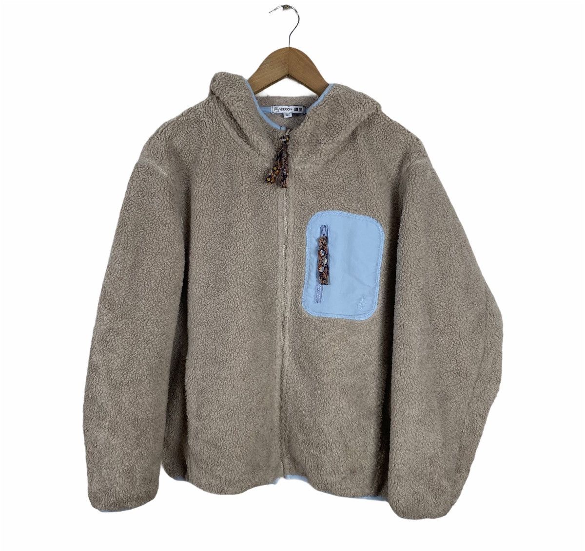 JW Anderson × Japanese Brand × Uniqlo ☀️JW ANDERSON By UNIQLO SHERPA HOODED ZIPPER JACKET Size US M / EU 48-50 / 2 - 1 Thumbnail