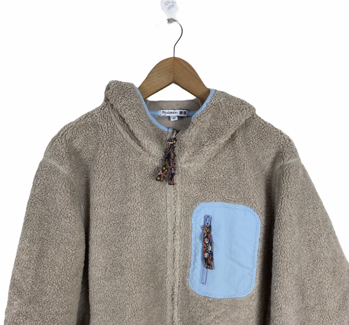 JW Anderson × Japanese Brand × Uniqlo ☀️JW ANDERSON By UNIQLO SHERPA HOODED ZIPPER JACKET Size US M / EU 48-50 / 2 - 3 Thumbnail