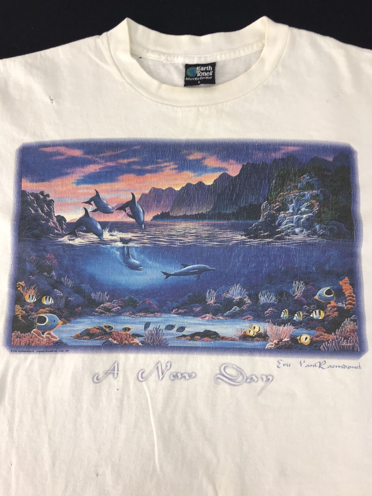 Impulse Vintage Impulse Wear Earth Tones Eric I’an Raembonch Tee Size L / US 10 / IT 46 - 3 Thumbnail