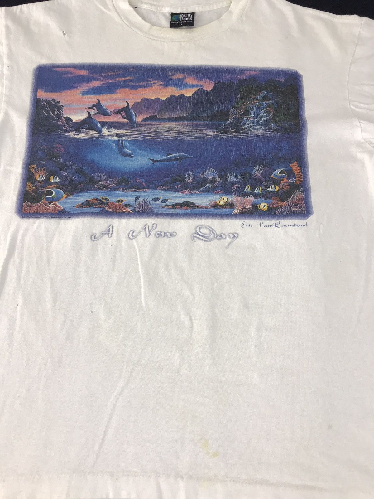 Impulse Vintage Impulse Wear Earth Tones Eric I’an Raembonch Tee Size L / US 10 / IT 46 - 16 Thumbnail