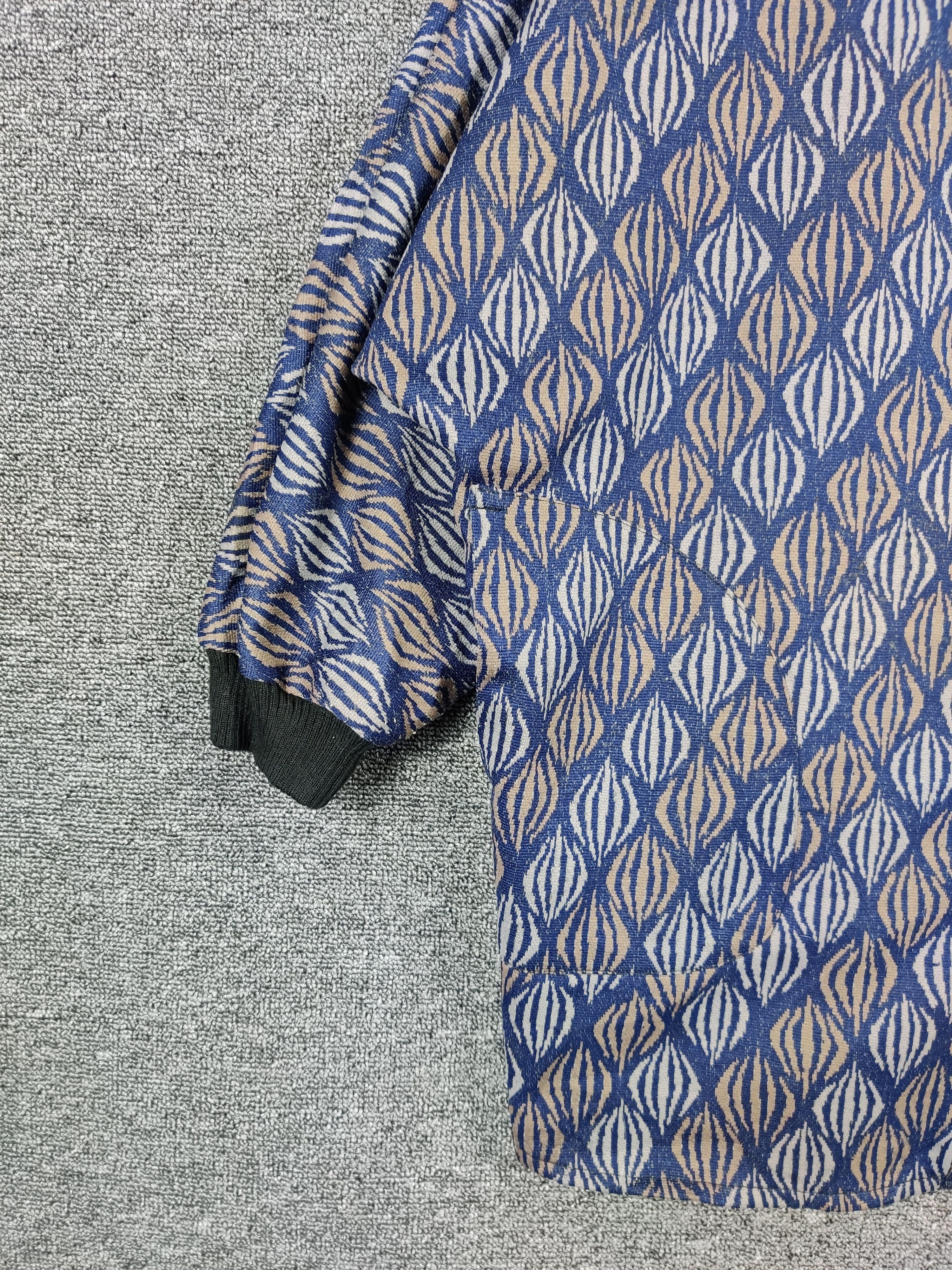 Japanese Brand Vintage Cardigan Button Ups Overprint By Ladies Fashion Size US XXL / EU 58 / 5 - 5 Thumbnail