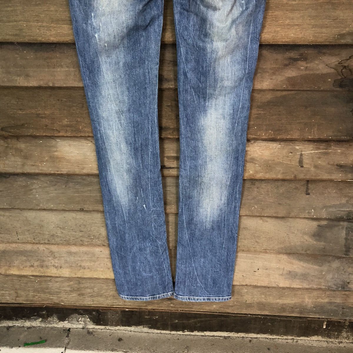 Japanese Brand Japan faded distressed Denim vintage jeans Pants #5742 Size 28" / US 6 / IT 42 - 12 Thumbnail