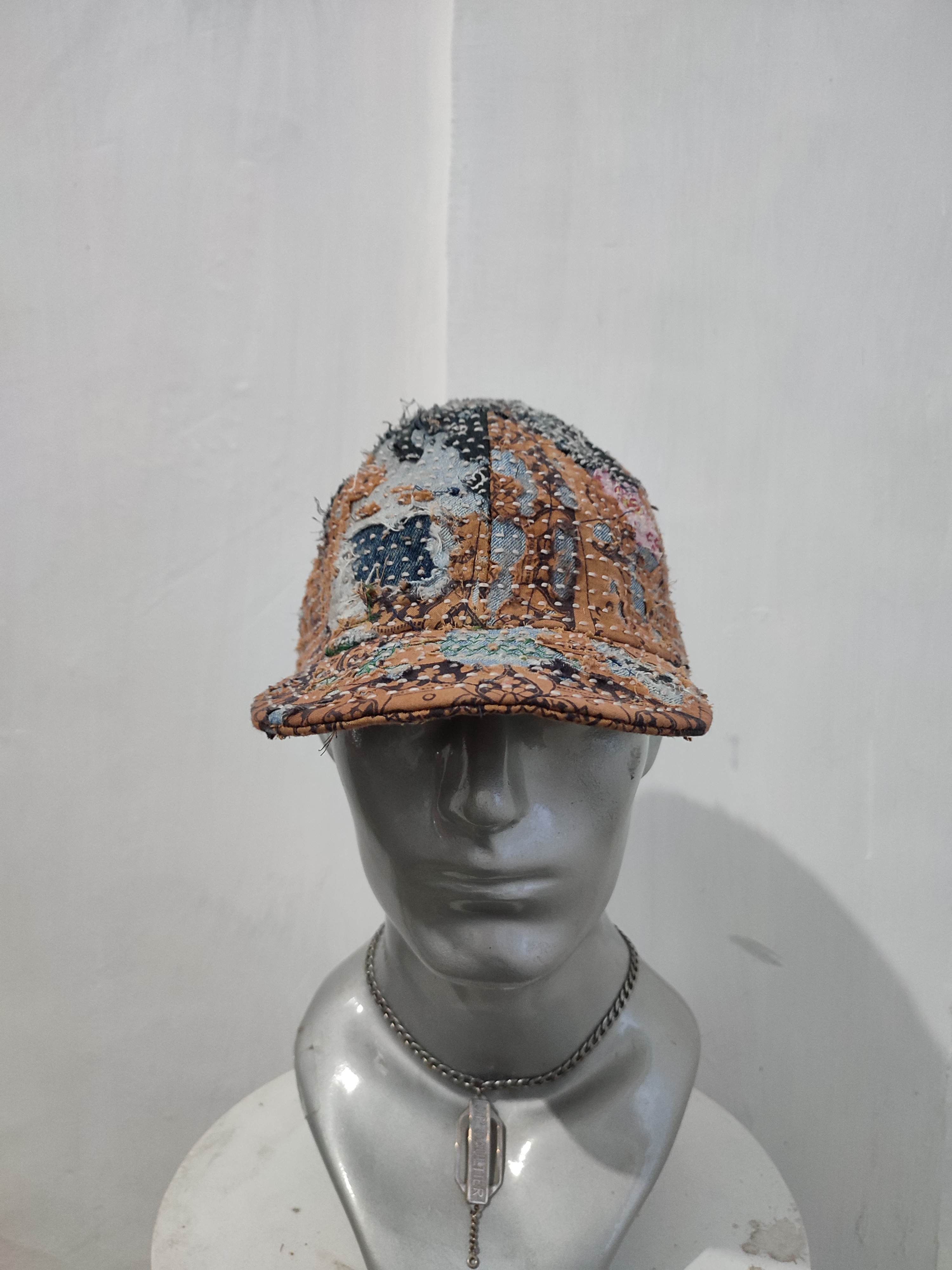 Other Custom Made Distressed Paisley boro Patchwork hats Size ONE SIZE - 10 Thumbnail