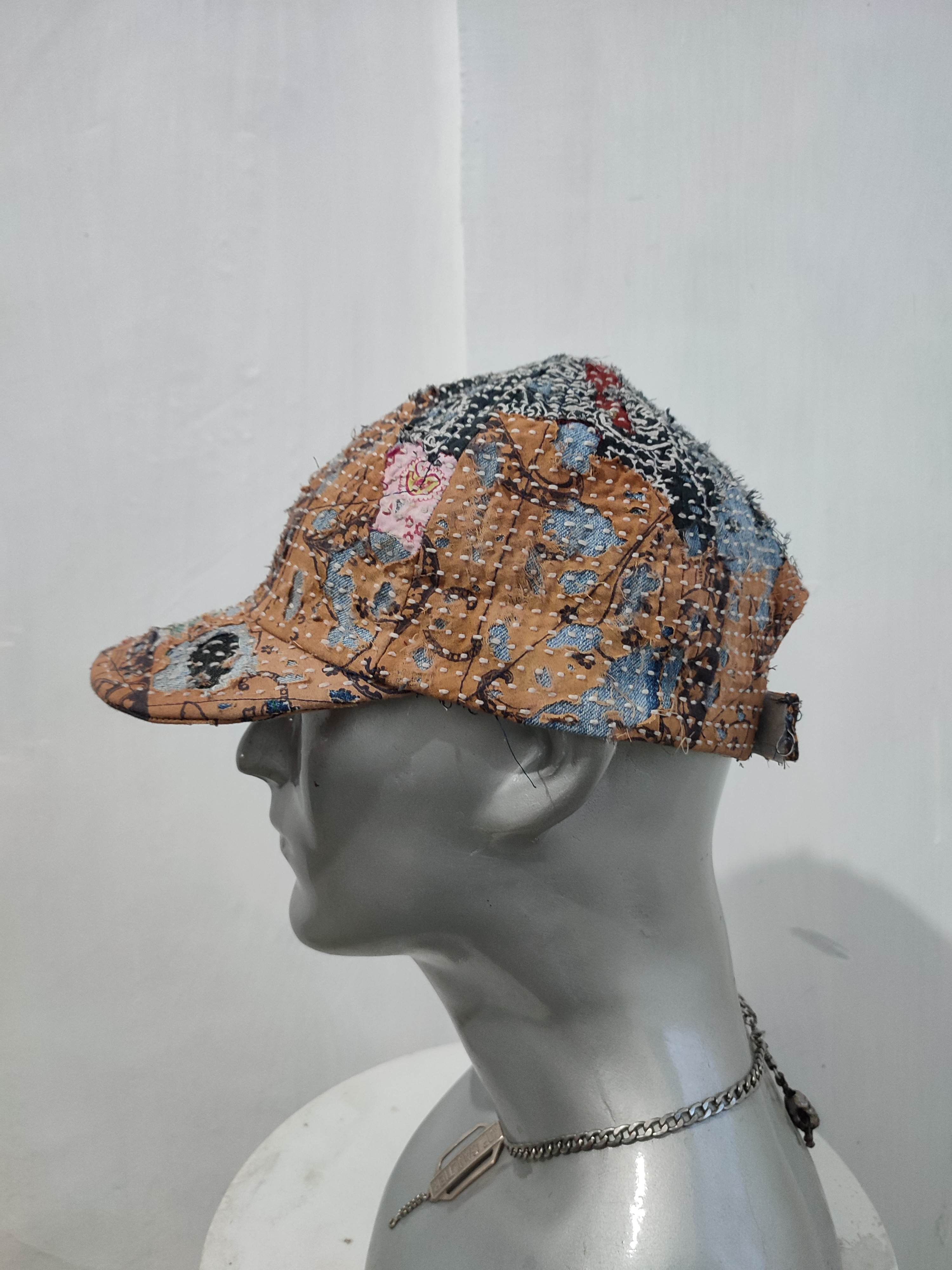 Other Custom Made Distressed Paisley boro Patchwork hats Size ONE SIZE - 12 Thumbnail