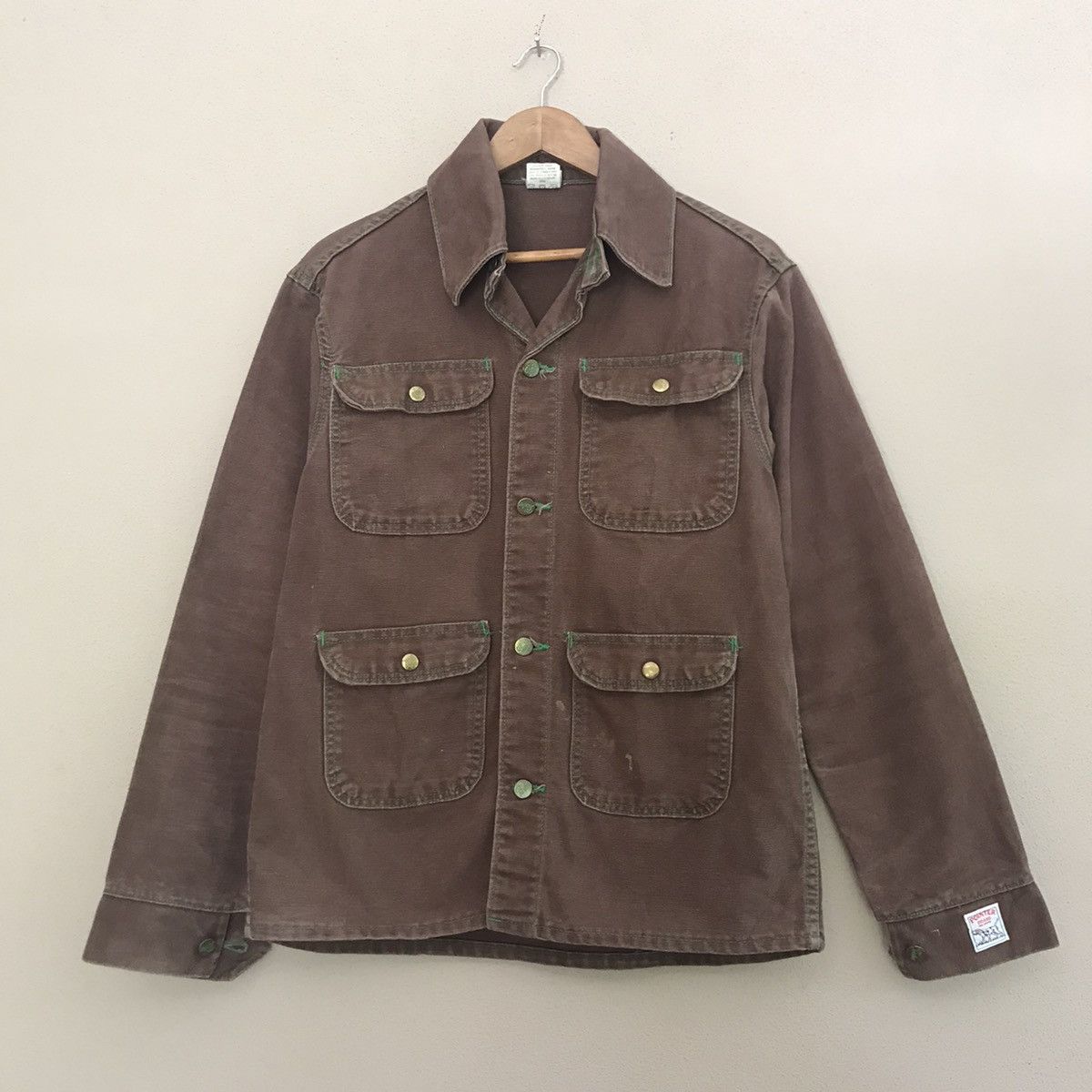 image of Vintage Pointer Denim Jacket Made In Usa, Men's (Size Medium)
