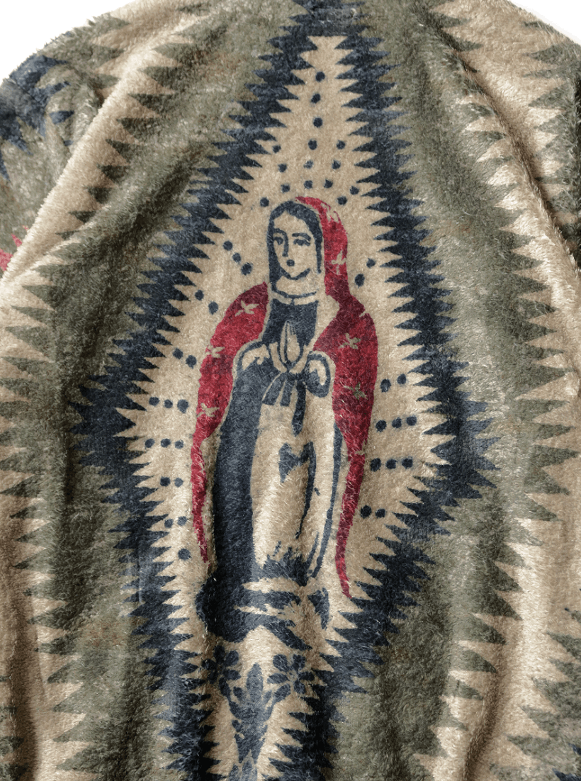 Kapital × Kapital Kountry KAPITAL Thunder Pattern fleece ZIP UP (Virgin Maria) Size US S / EU 44-46 / 1 - 5 Thumbnail