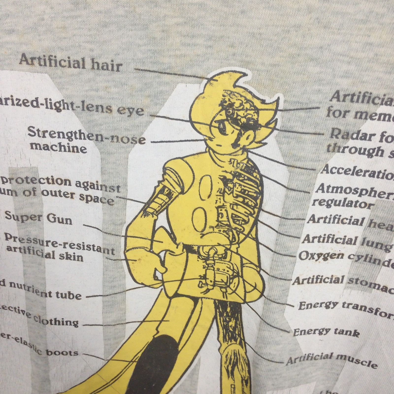 Sci-Fi Fantasy × Vintage Vintage Cyborg 009 Japanese Anime Manga Superhero Cartoon Size US M / EU 48-50 / 2 - 6 Thumbnail