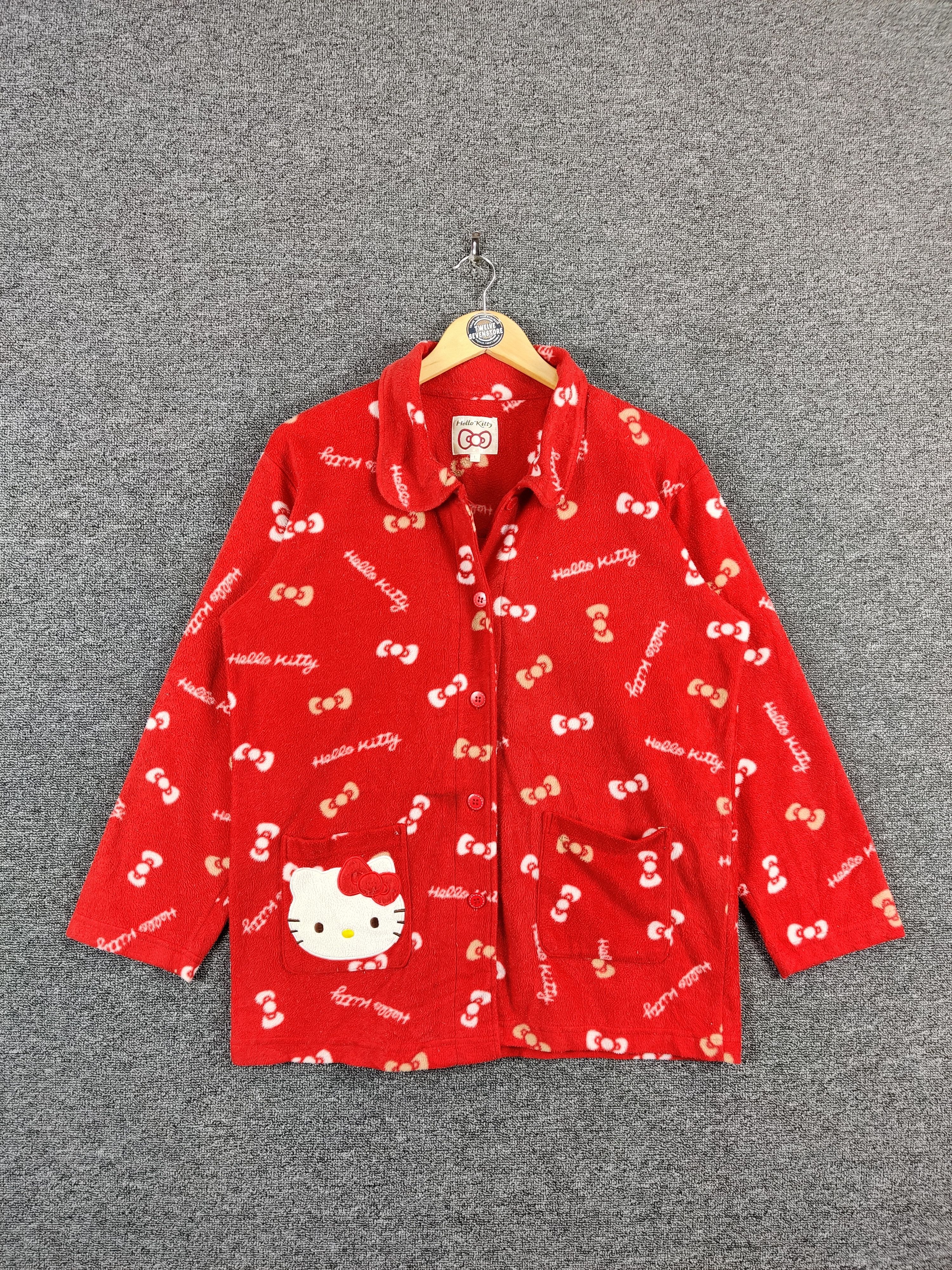 Cartoon Network Vintage Hello Kitty Sanrio Anime Fleece Pyjamas Size US L / EU 52-54 / 3 - 1 Thumbnail