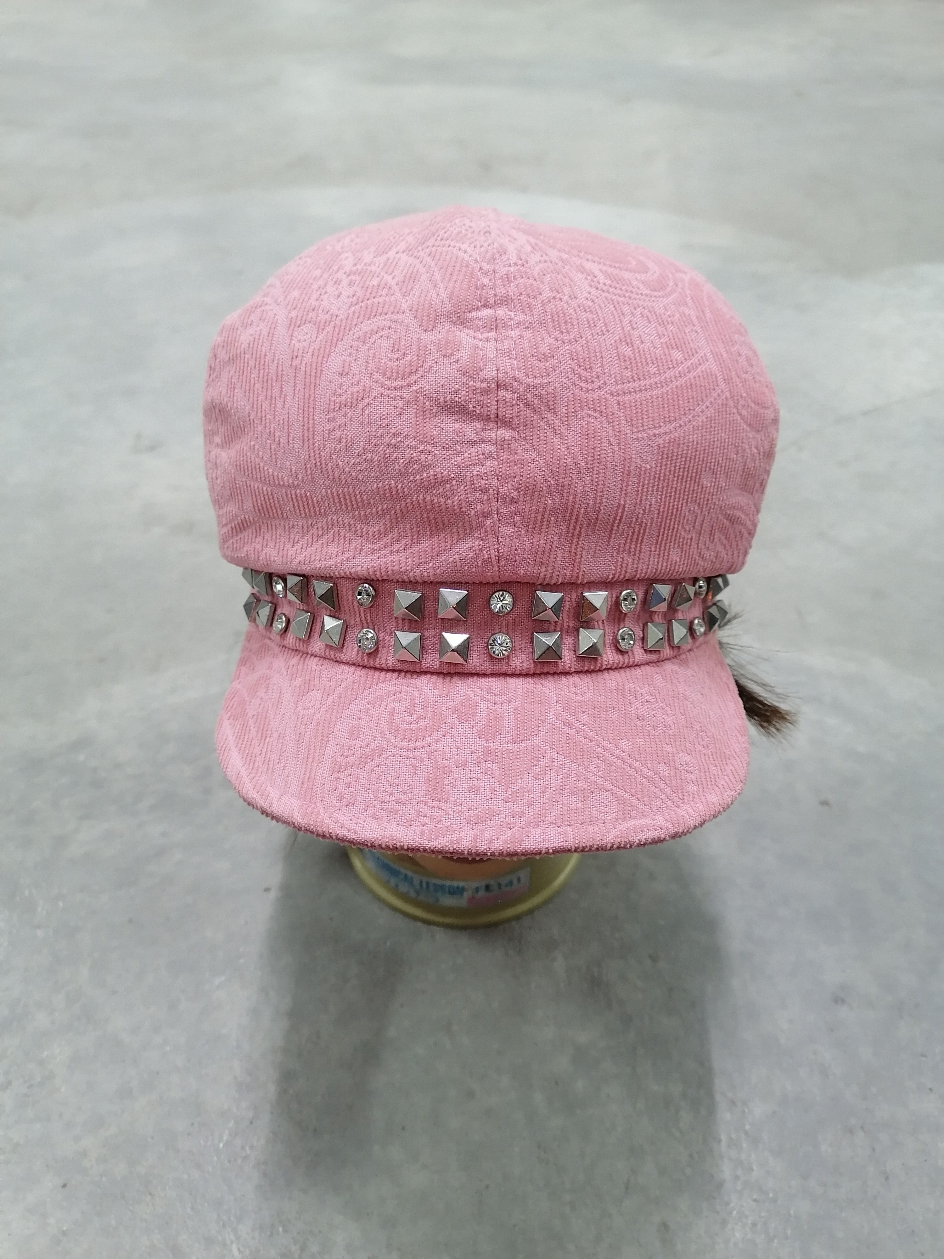Hysteric Glamour × Japanese Brand Super Sick🔥HG Mini Monogram Studded Paisley Hats⚡FOR KIDS⚡ Size ONE SIZE - 2 Thumbnail